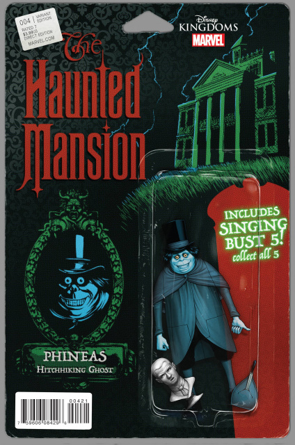The Haunted Mansion #4 (Christopher Action Figure Cover)