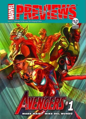 Marvel Previews #16: November 2016 Extras