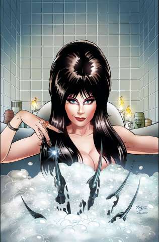 Elvira in Horrorland #4 (Royle Cover)