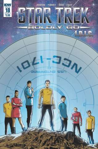 Star Trek: Boldly Go #18 (Hood Cover)