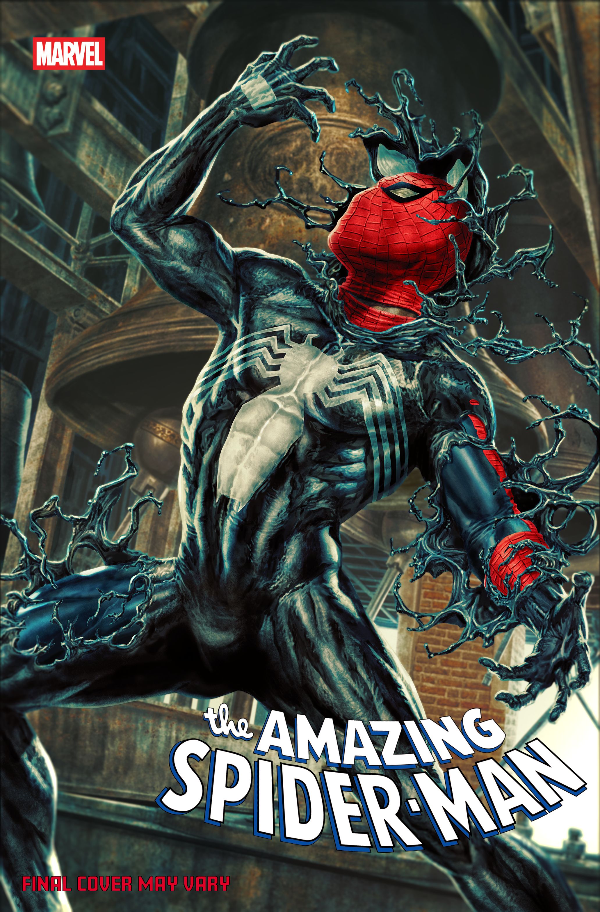 レイターズ サイバーマン 缶バッチ The Amazing Spider-Man #22 (Lee Bermejo Amazing Visions Cover