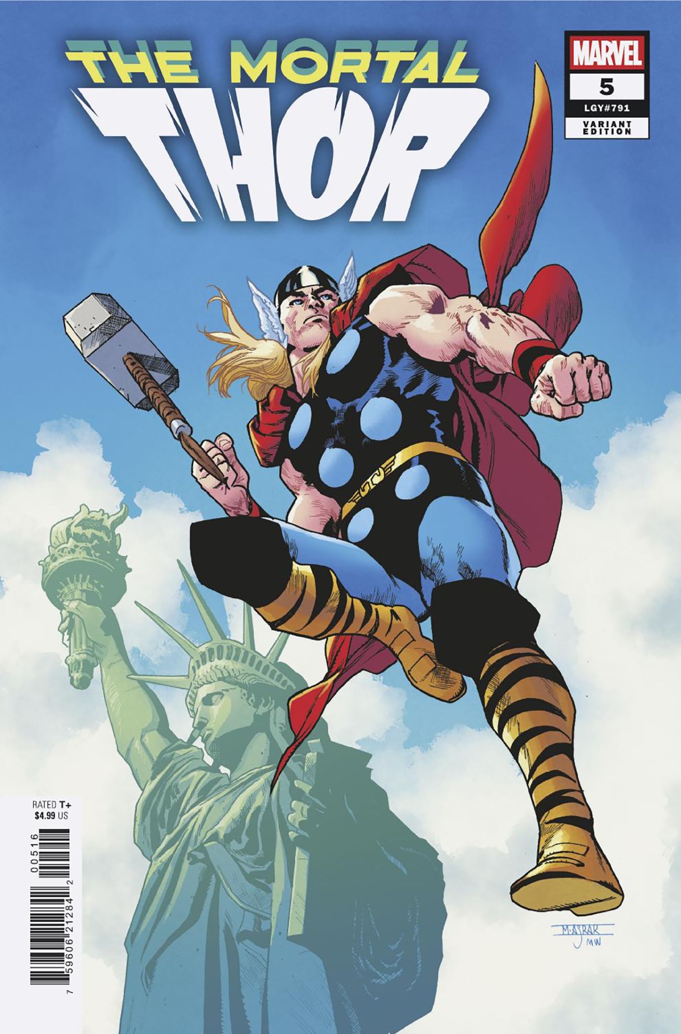 The Mortal Thor #5 (Mahmud Asrar Cover) | Fresh Comics