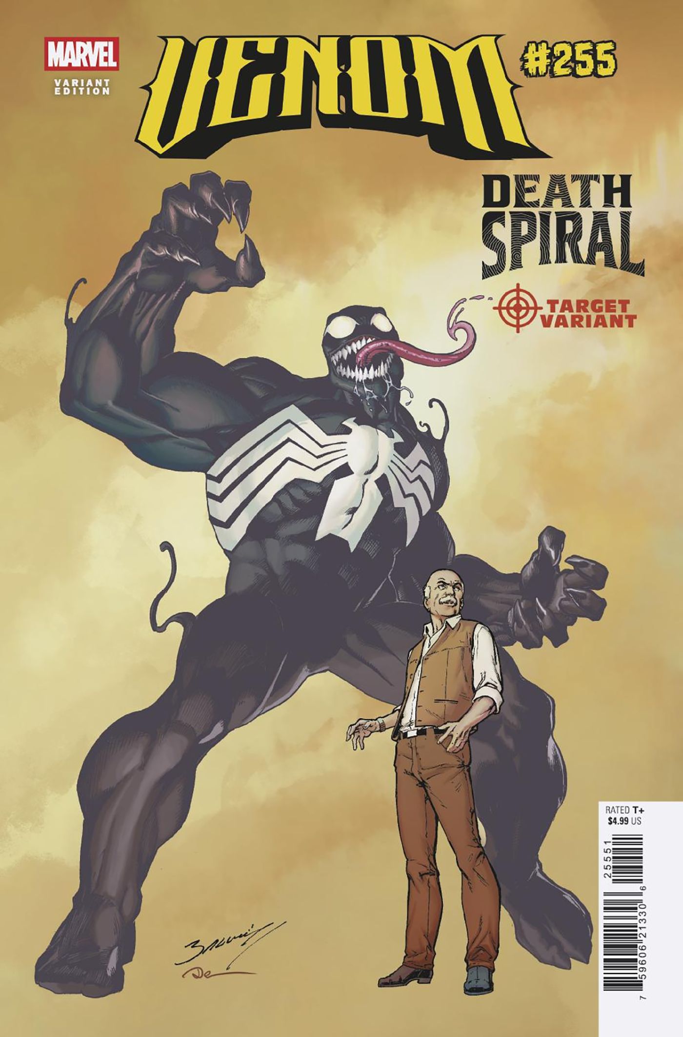 Venom #255 (Mark Bagley Classified Target Cover) | Fresh Comics