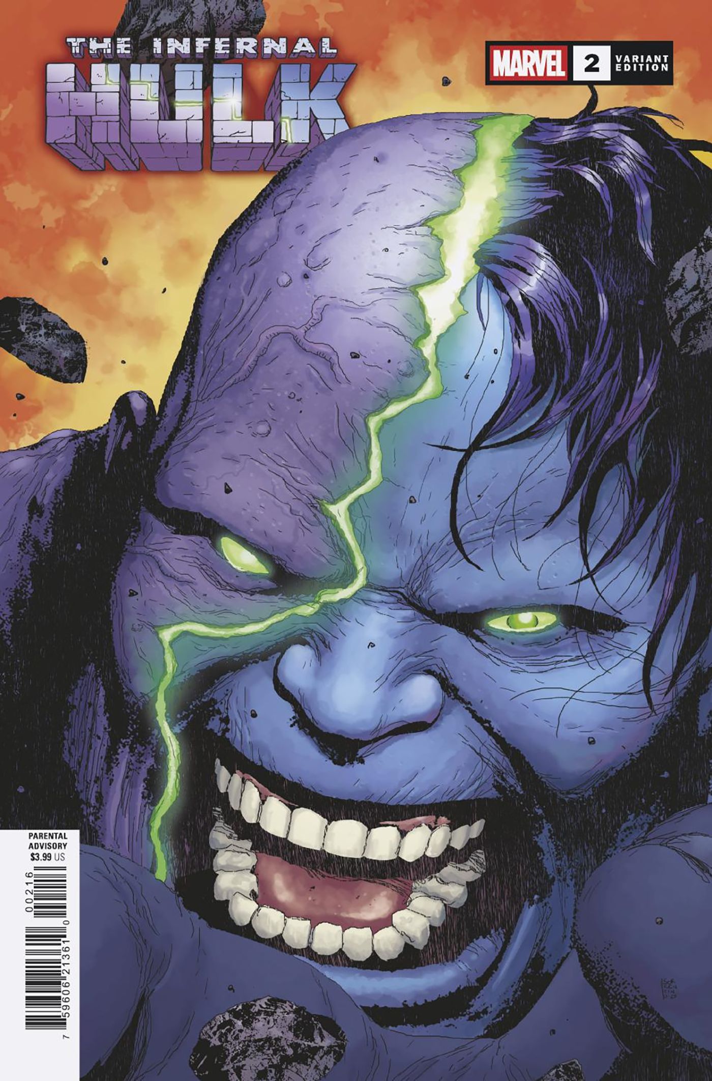 The Infernal Hulk #2 (Andrea Sorrentino Cover) | Fresh Comics