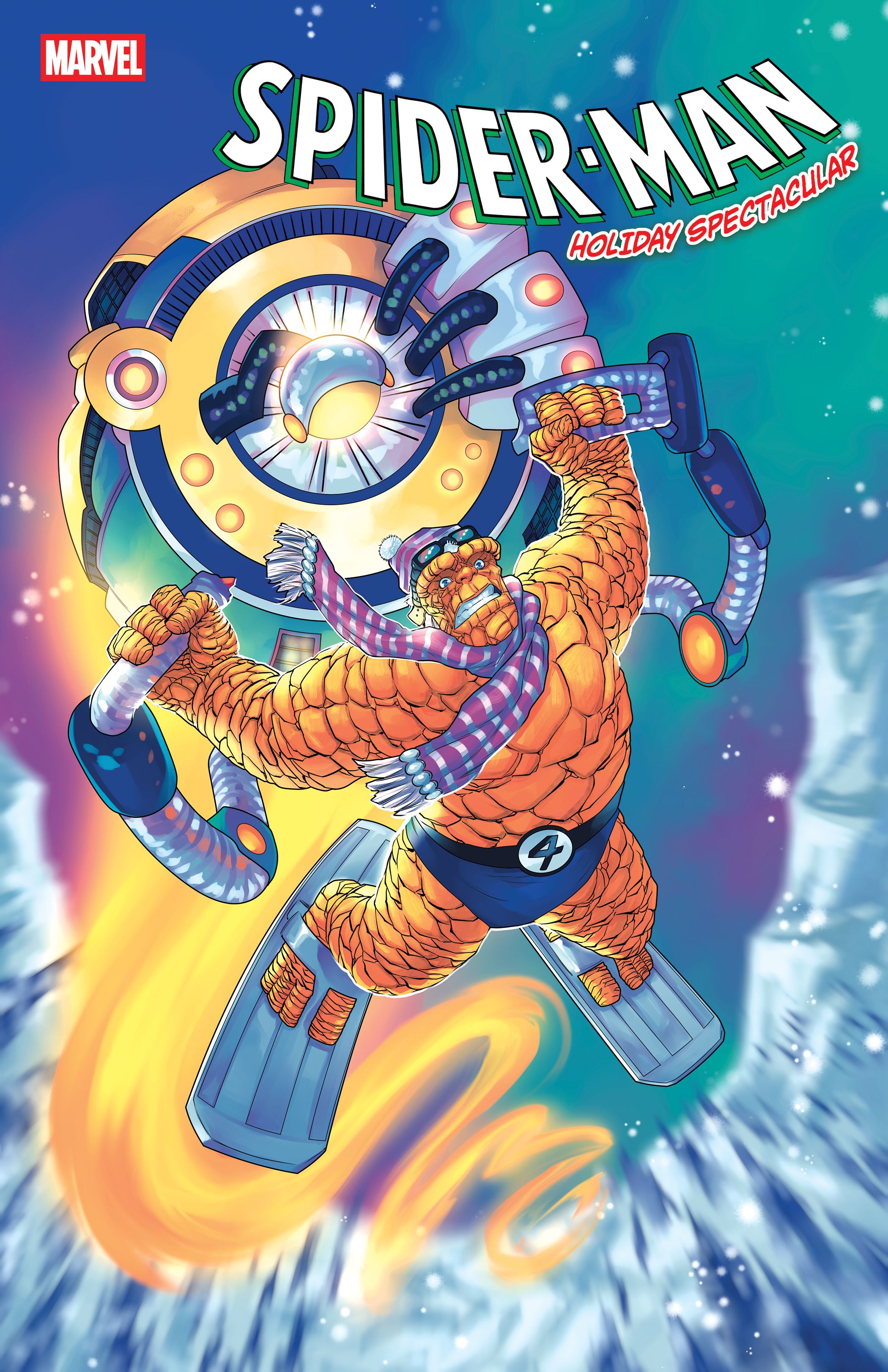 Image showcasing Spider-Man Holiday Spectacular #1 (Meghan Hetrick Cover) | Fresh Comics