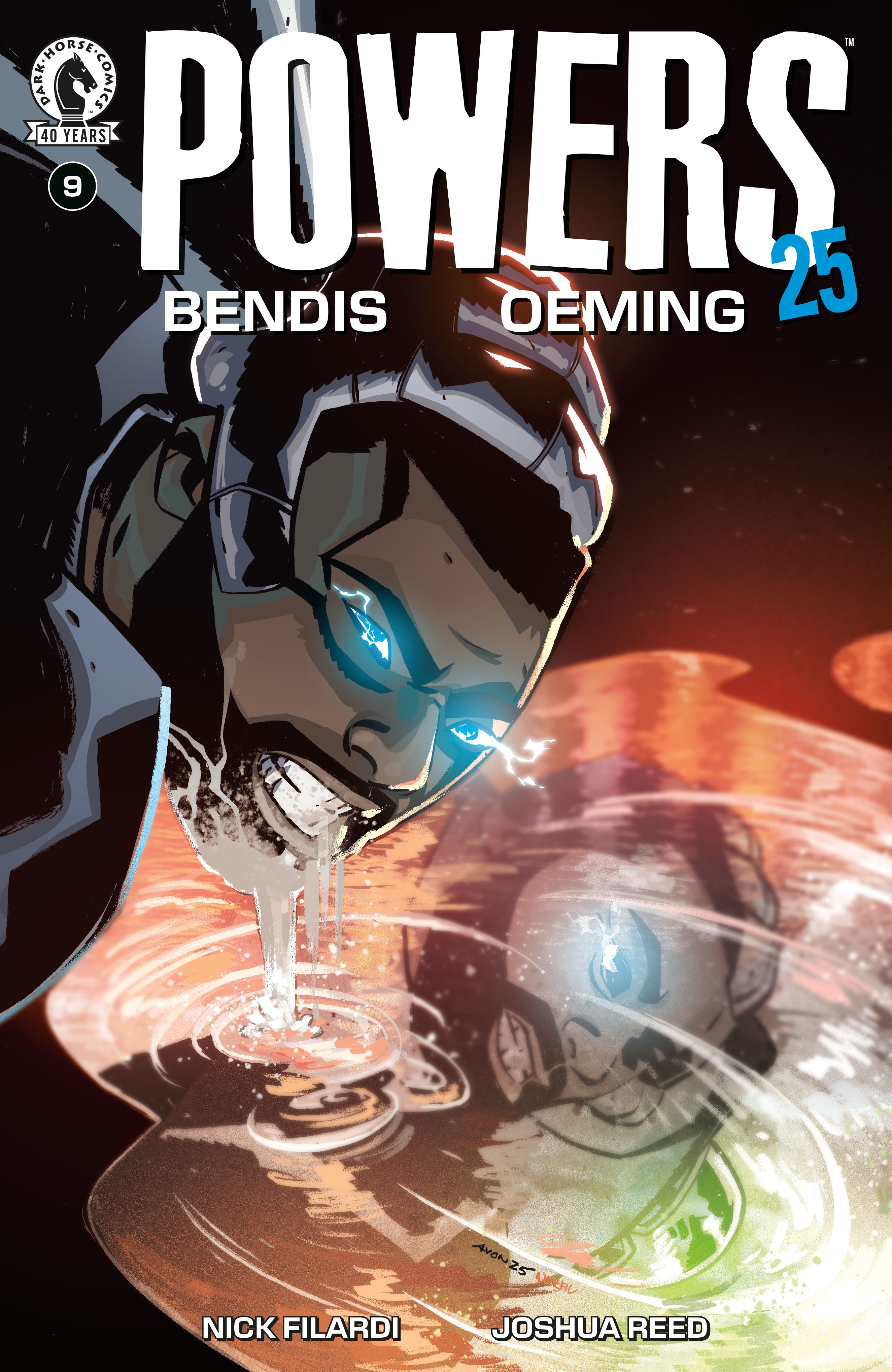 Powers 25 #9 (Michael Avon Oeming Cover) | Fresh Comics
