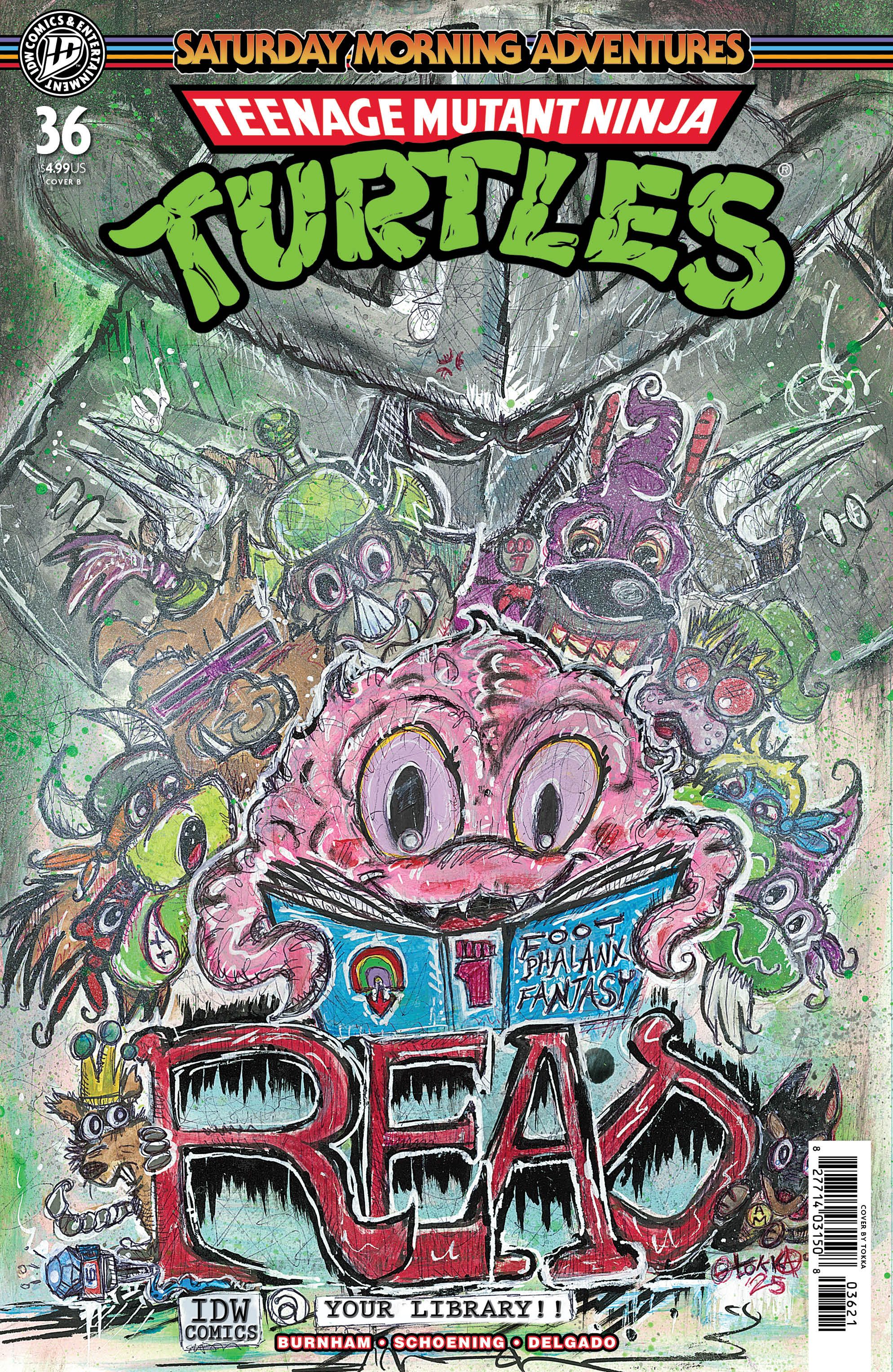 Teenage Mutant Ninja Turtles: Saturday Morning Adventures #36