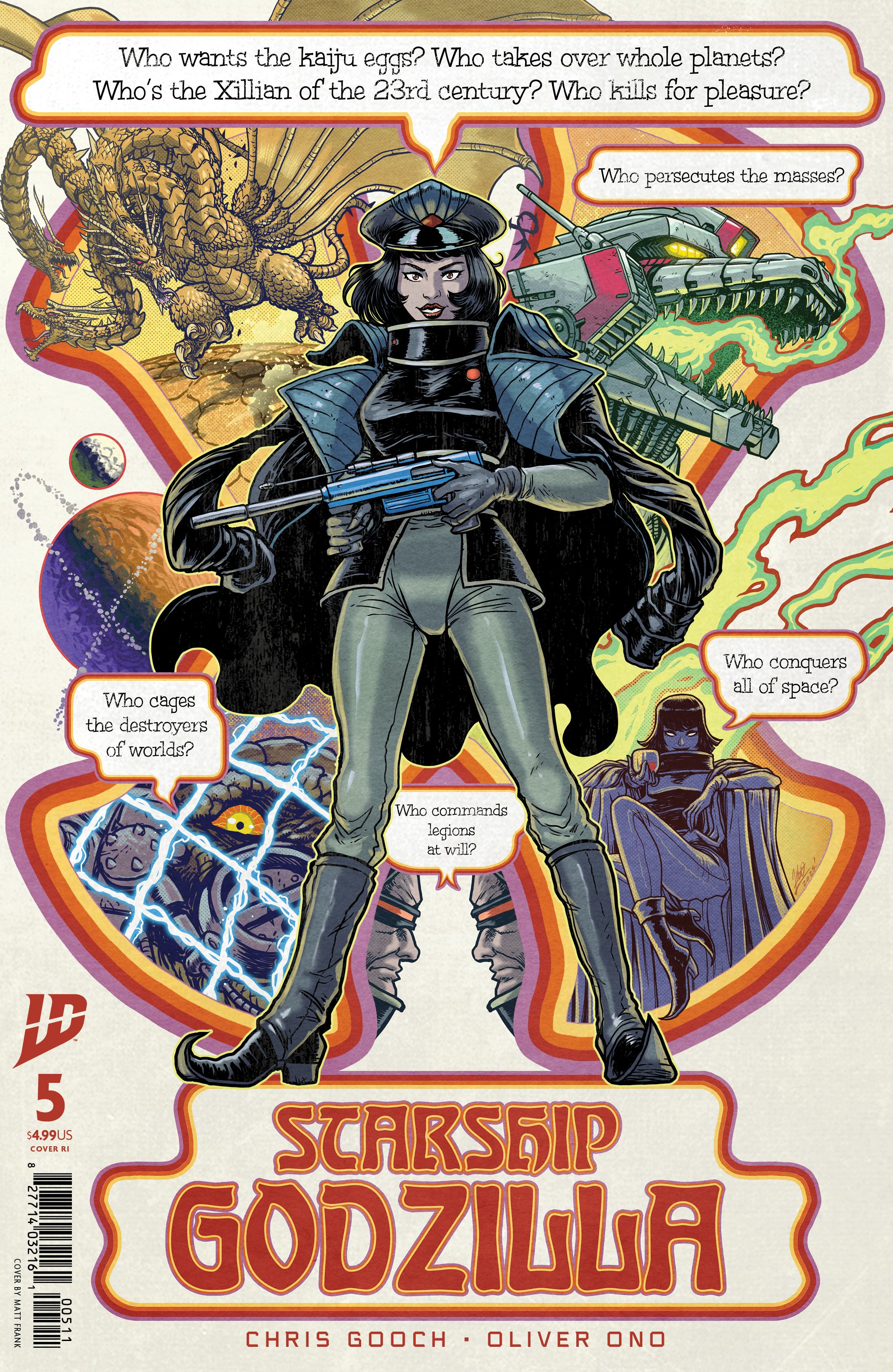Starship Godzilla #5 (Frank Movie Homage Cover Cover) | Fresh Comics