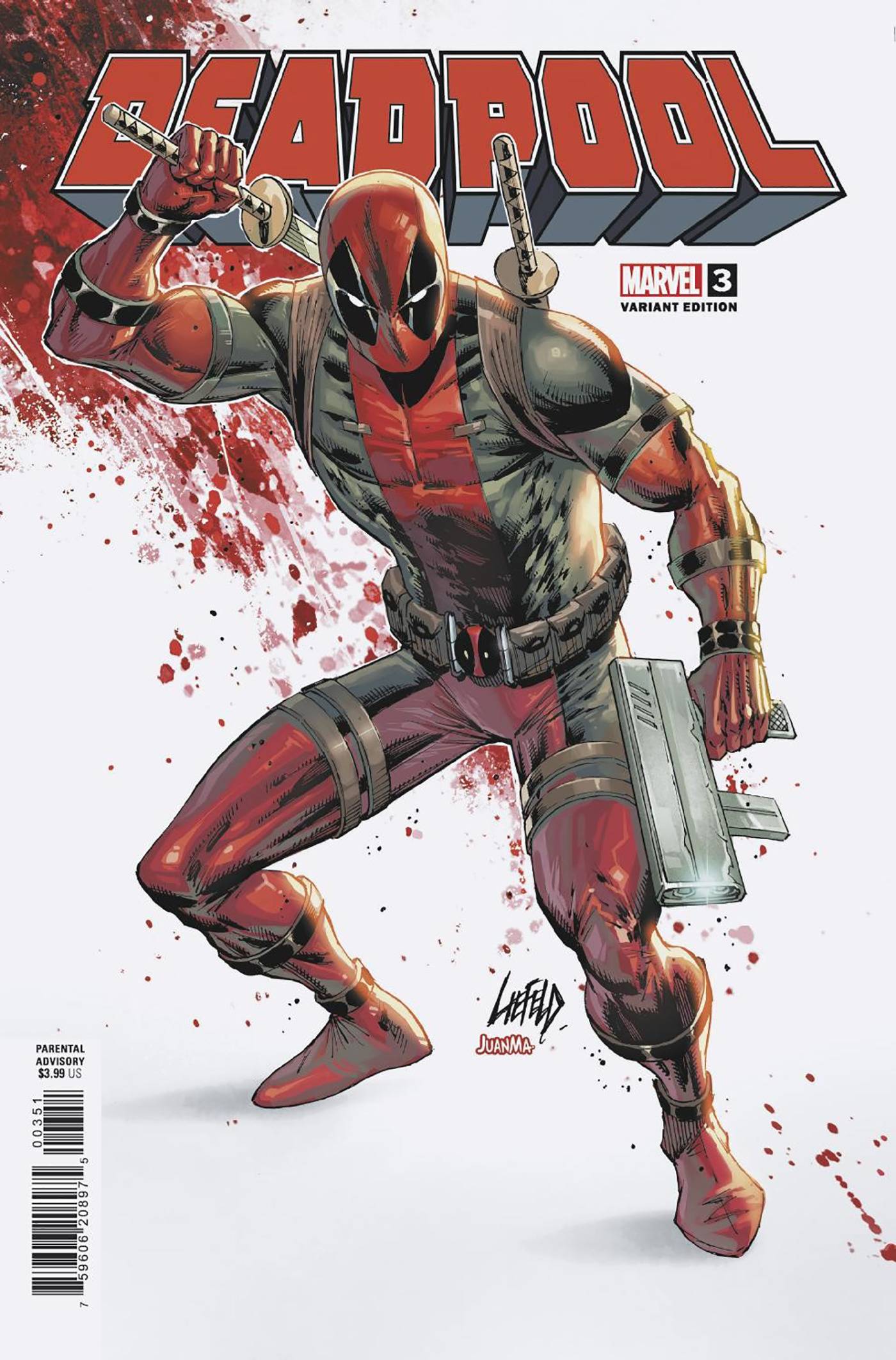Deadpool 3 Rob Liefeld Cover Fresh Comics Deadpool 3 Rob Liefeld Cover Fresh Comics