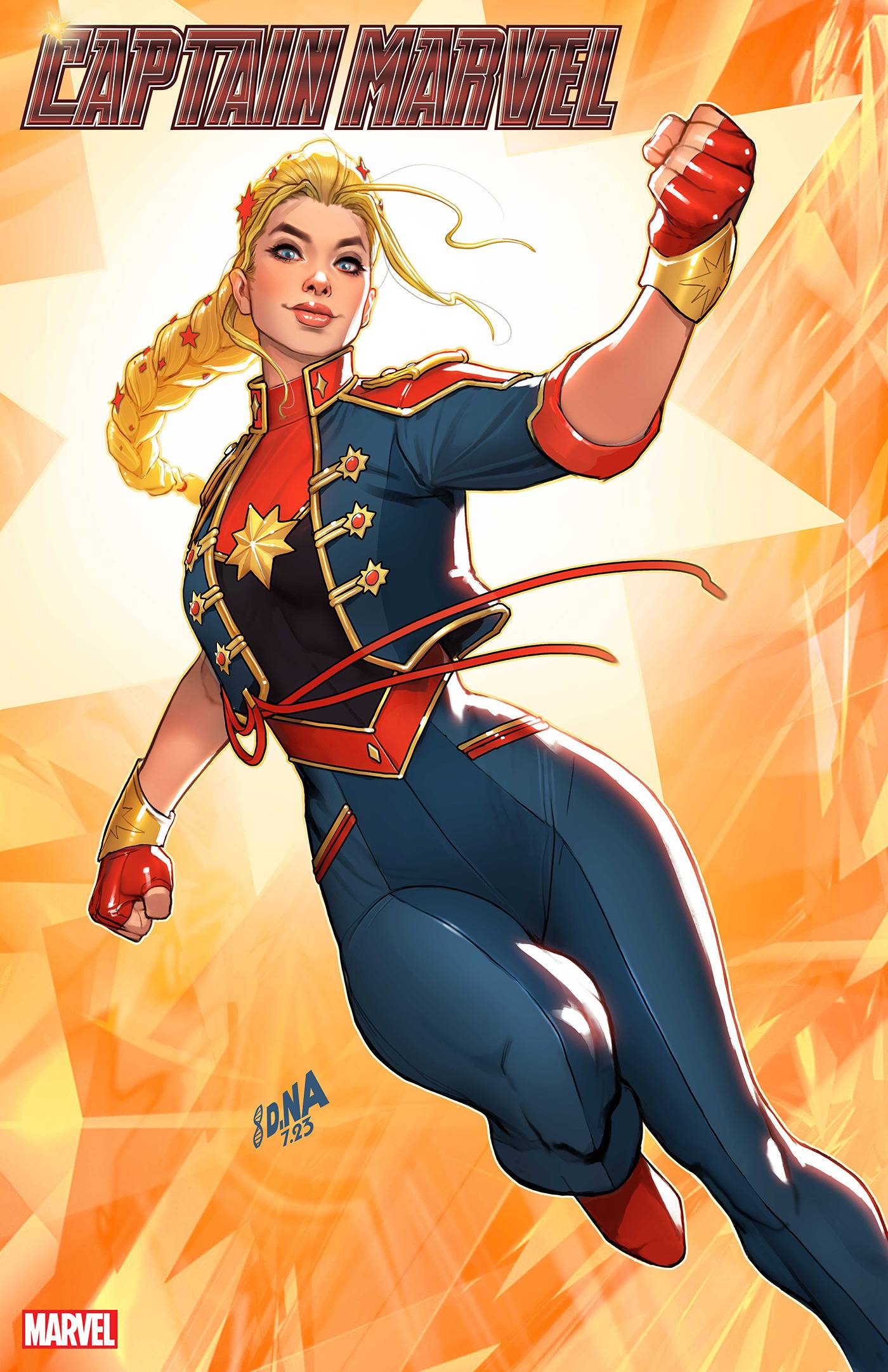SalesOne Portachiavi Ufficiale Captain Marvel – Simbolo Scudo Oro, Con Certificato Di Autenticità, Gadget Marvel In Scatola Regalo