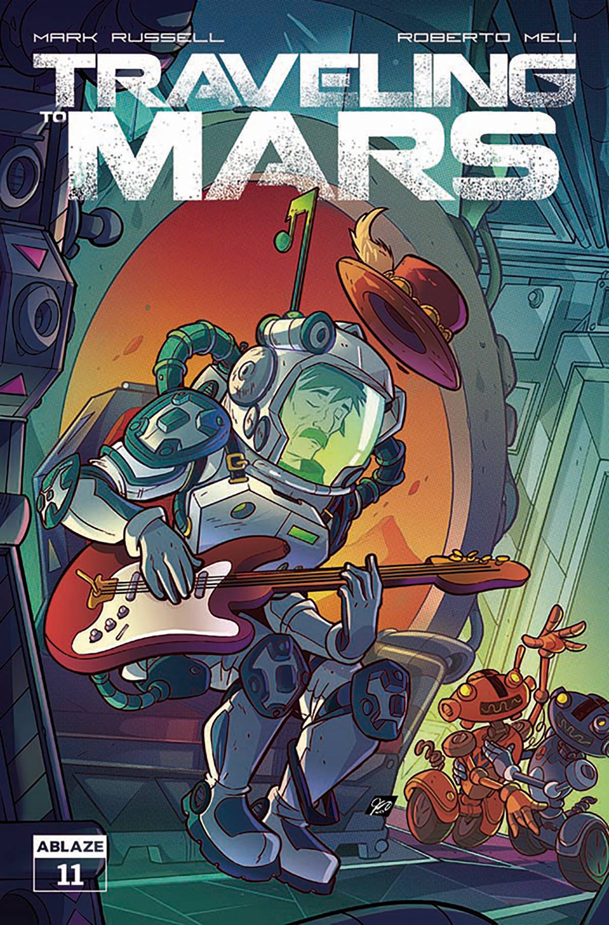 Traveling to Mars 11 Ciro Cangialosi Cover Fresh Comics