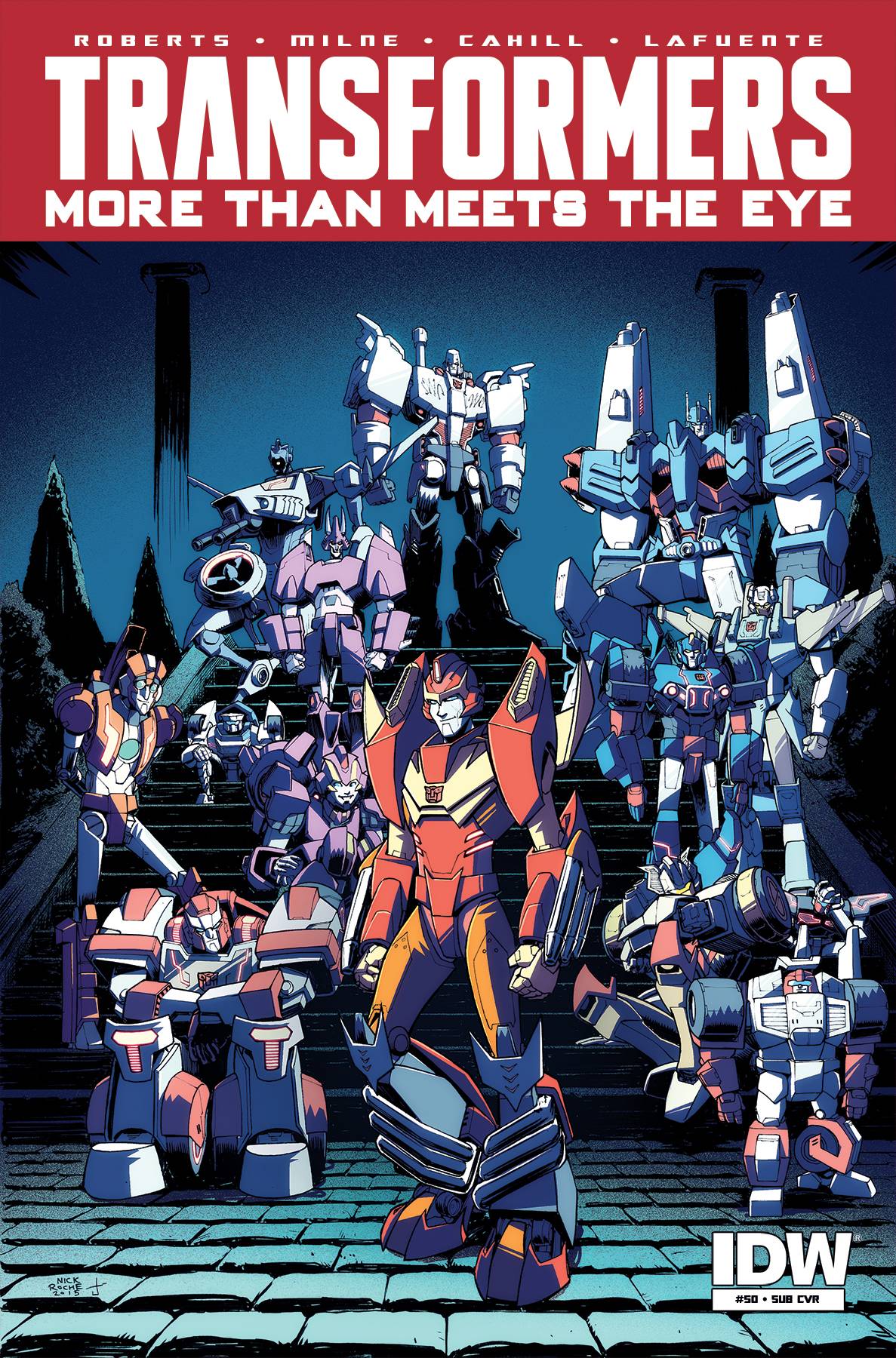 The Transformers More Than Meets The Eye 50 Subscription Cover 