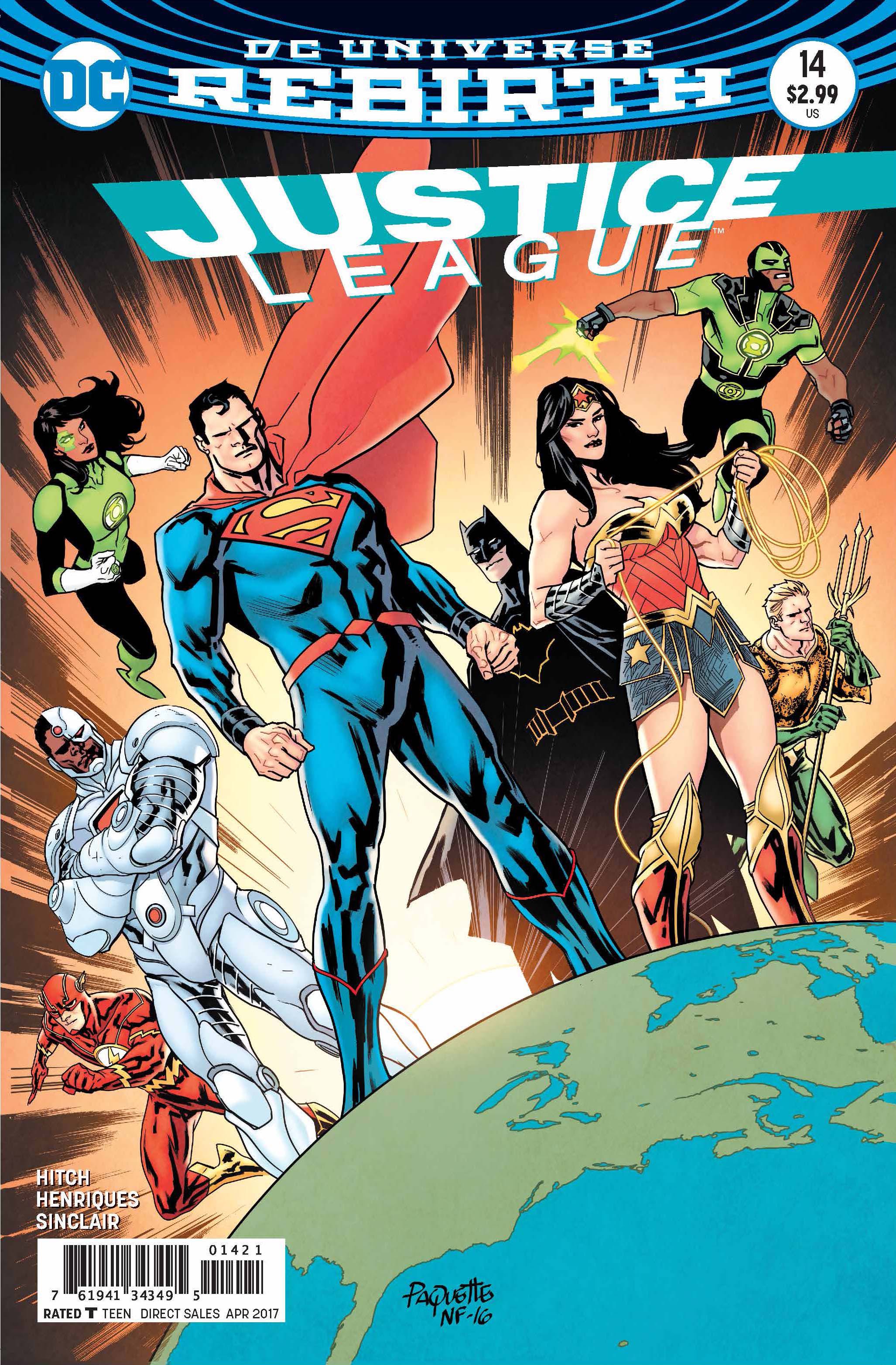 Justice League 14 Variant Cover Fresh Comics 