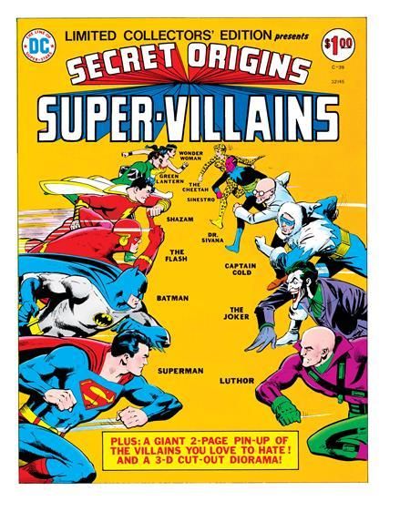 Limited Collectors' Edition #39 (Secret Origins Super-Villains