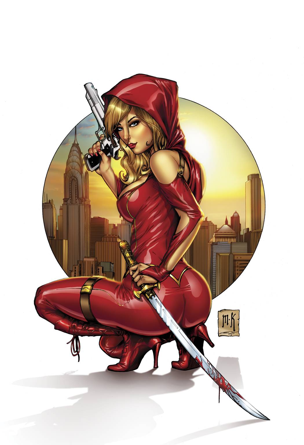Cover B Grimm Fairy Tales Presents Code Red 5 