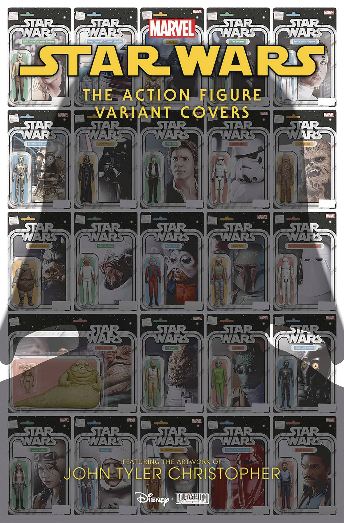 Star Wars #62 Action Figure Variant Marvel Comics 1st Print 03//06