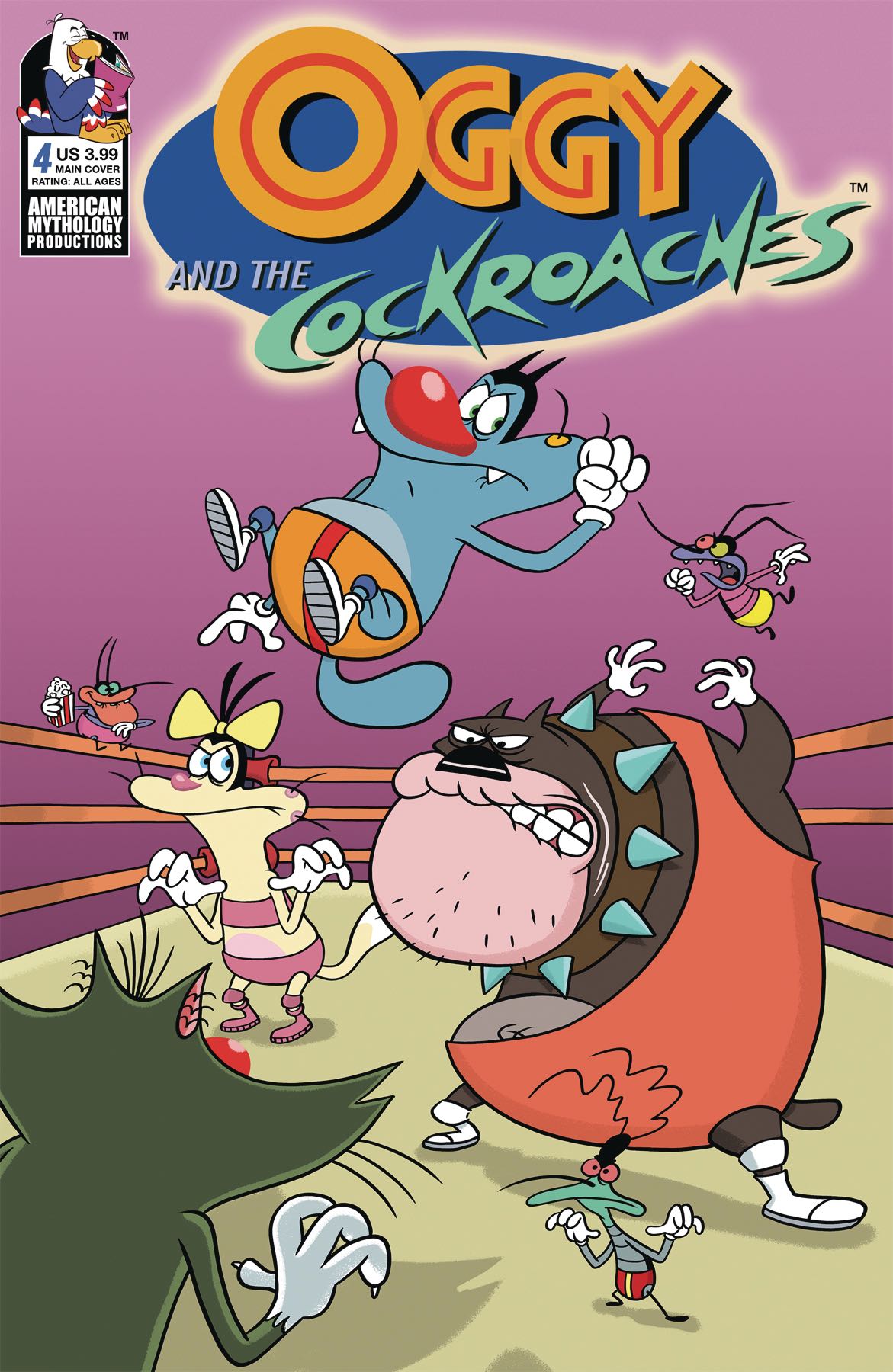 Oggy and the Cockroaches #4 (Rankine Cover) | Fresh Comics