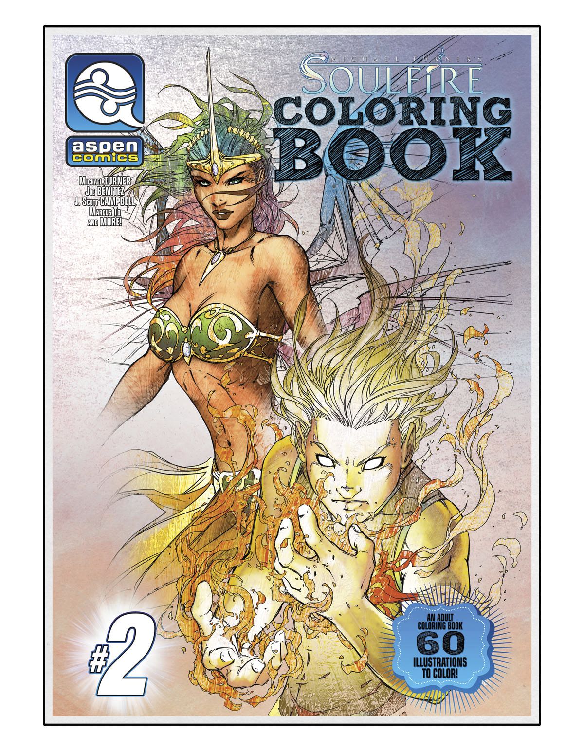 Soulfire Coloring Book Vol 2 Fresh Comics
