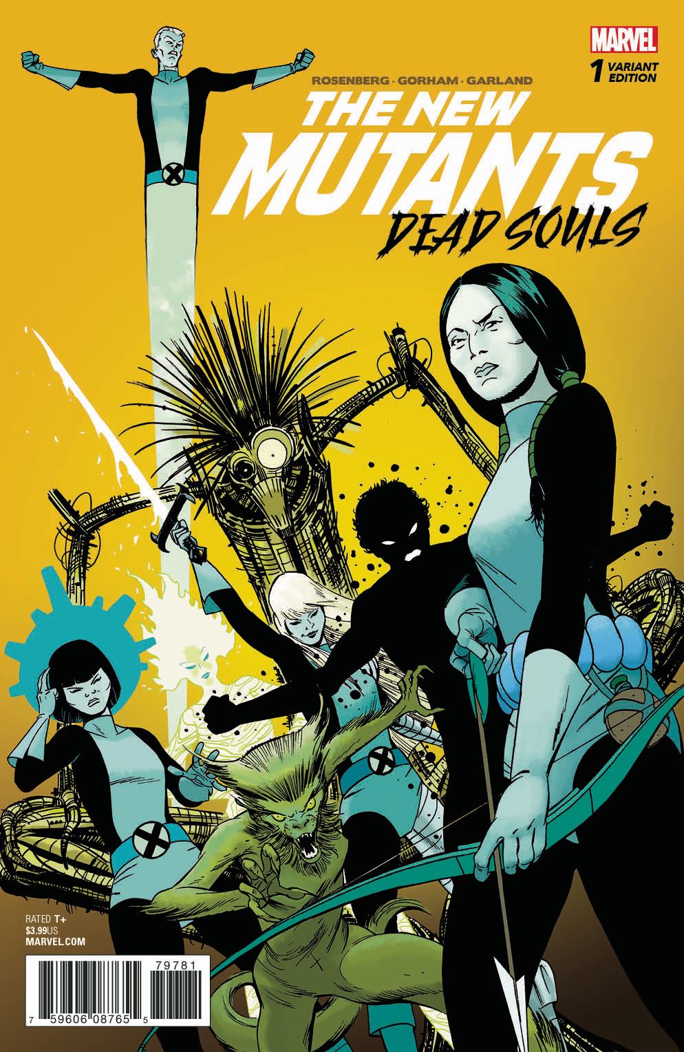  The New Mutants Dead Souls: 9781302911546: Rosenberg