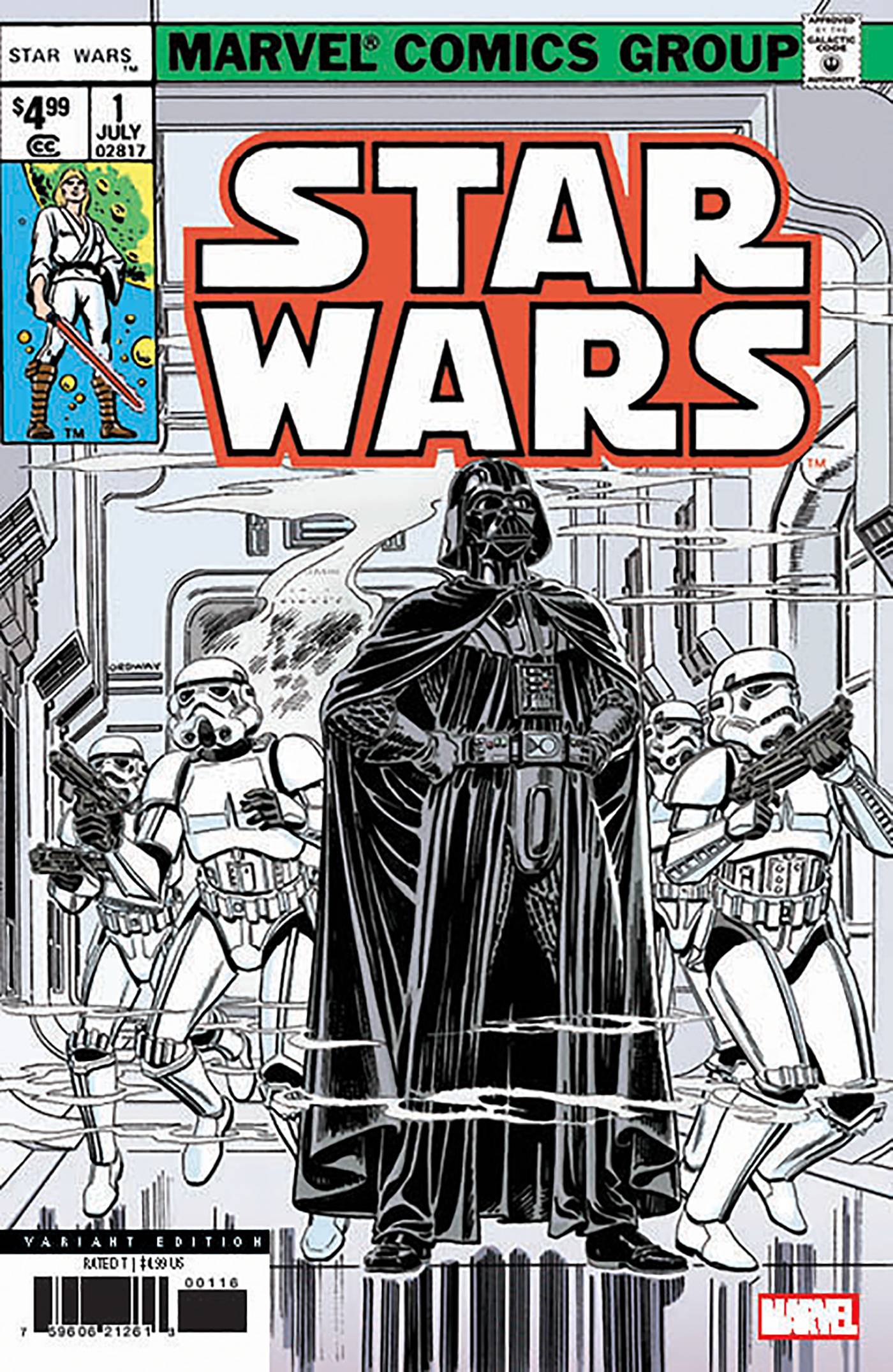 洋書 Star Wars No.1 (1977) Marvel Comics Star Wars #1 / July 1977 - Marvel Comics first issue