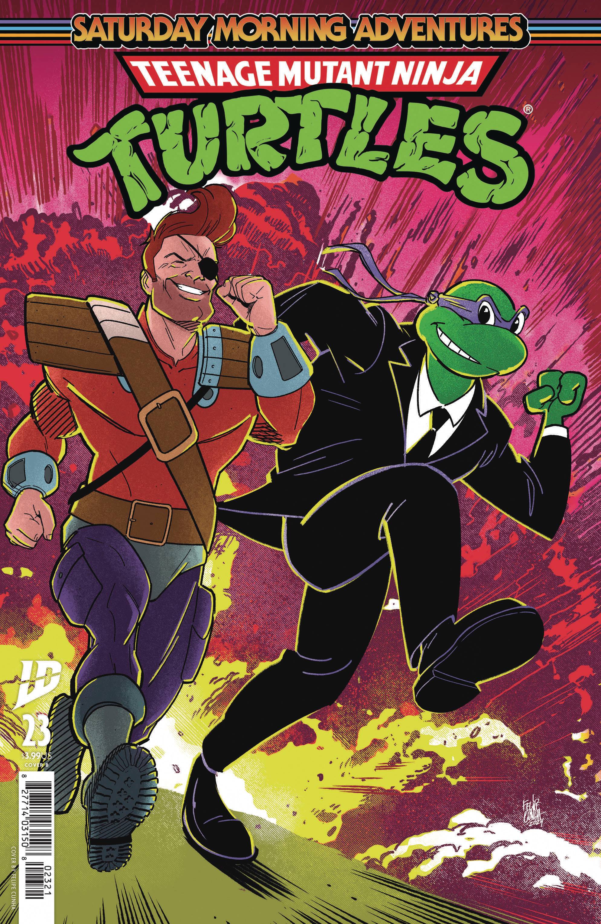 Comics TMNT – Les Tortues Ninja Adventures Vol.1 (couvertures A/B/C), Occasion