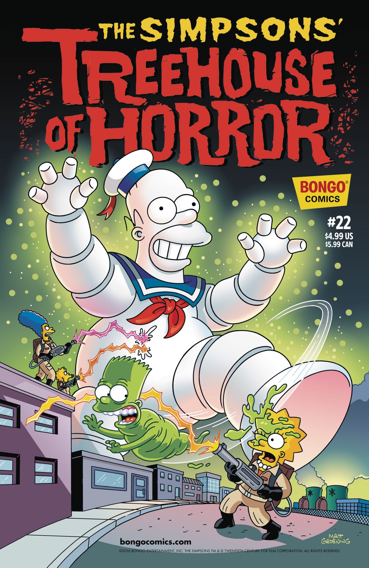 The Simpsons' Treehouse of Horror 22 Fresh Comics