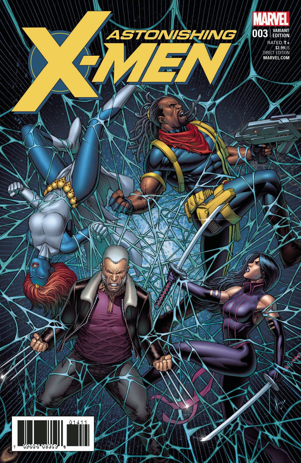 Astonishing X Men 3 Keown Cover Fresh Comics Astonishing X Men 3 Keown Cover Fresh Comics