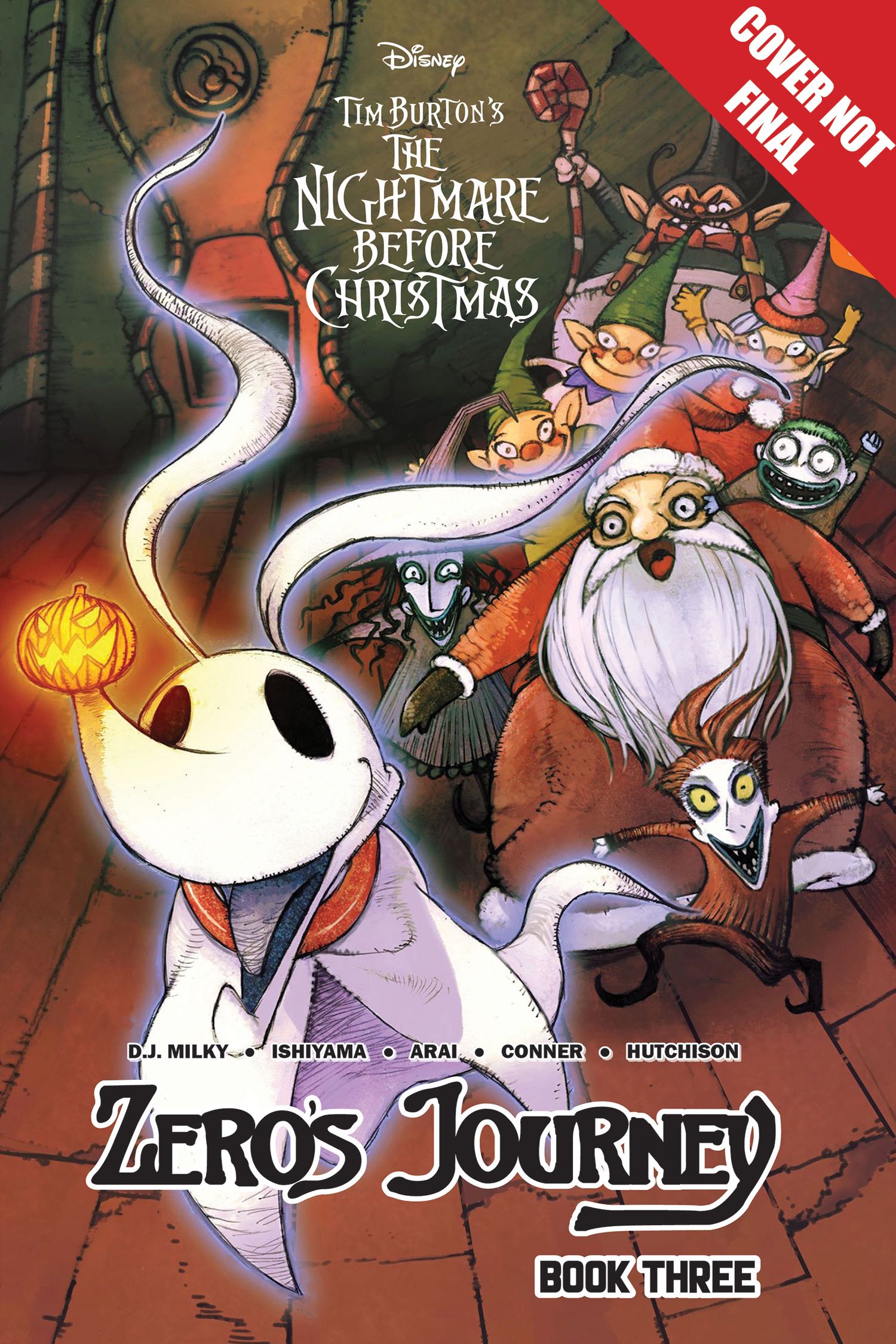 The Nightmare Before Christmas Zero s Journey Vol 3 Fresh Comics