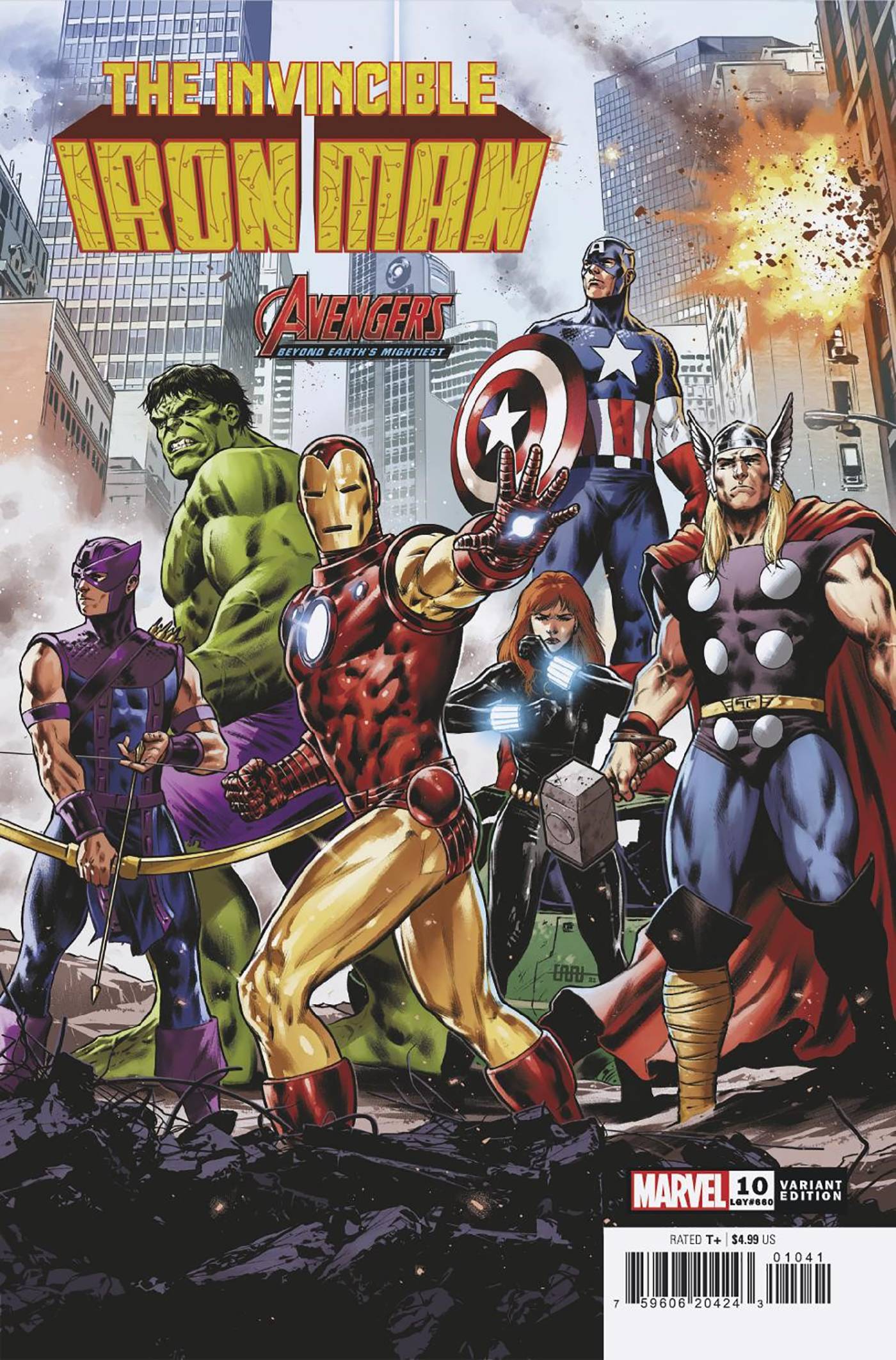 Captain America and The Hulk Join The Avengers 60th Anniversary