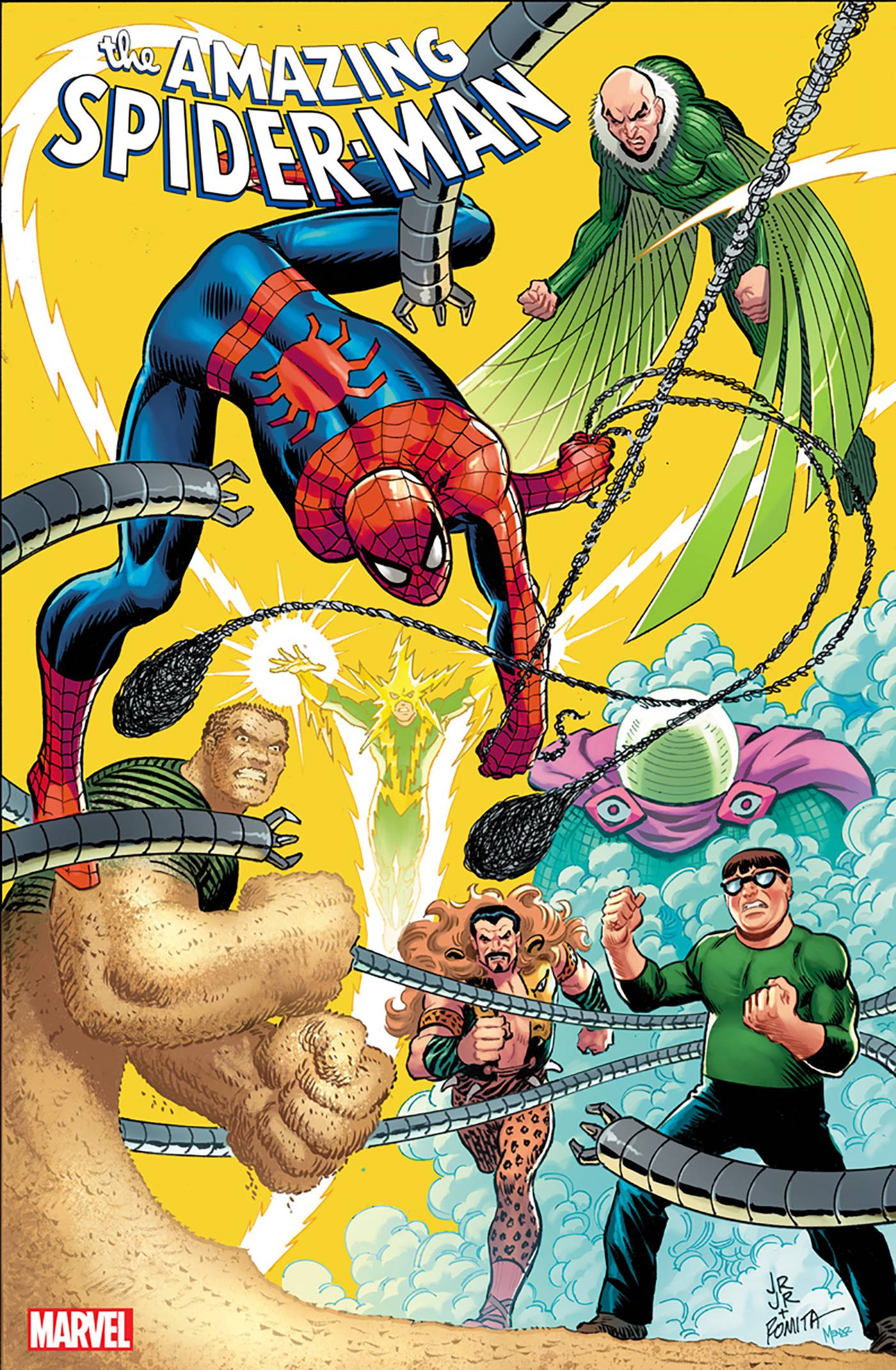 The Amazing Spider Man John Romita Jr John Romita Sr Cover Fresh Comics