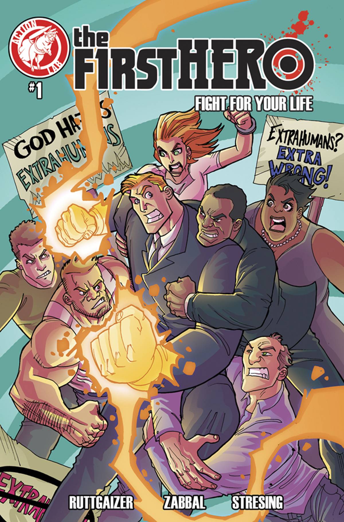 The F1rst Hero: Fight For Your Life #1 (Gaylord Cover) | Fresh Comics