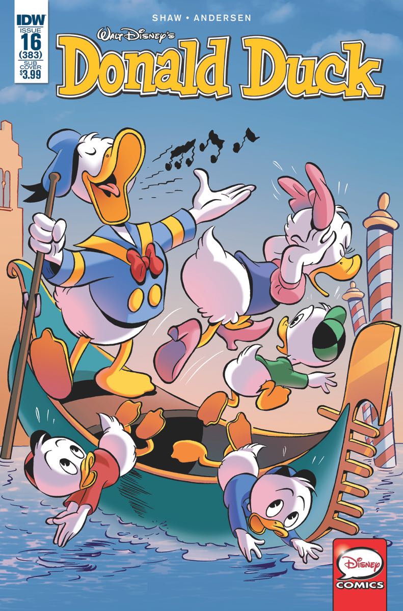 Donald Duck 16 Subscription Cover Fresh Comics