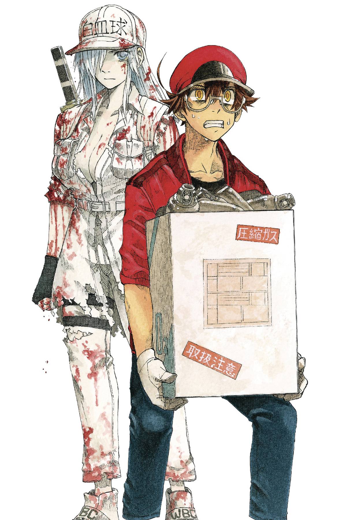 Cells at Work! Anime Spinoff Code Black Will Go Full Body Horror