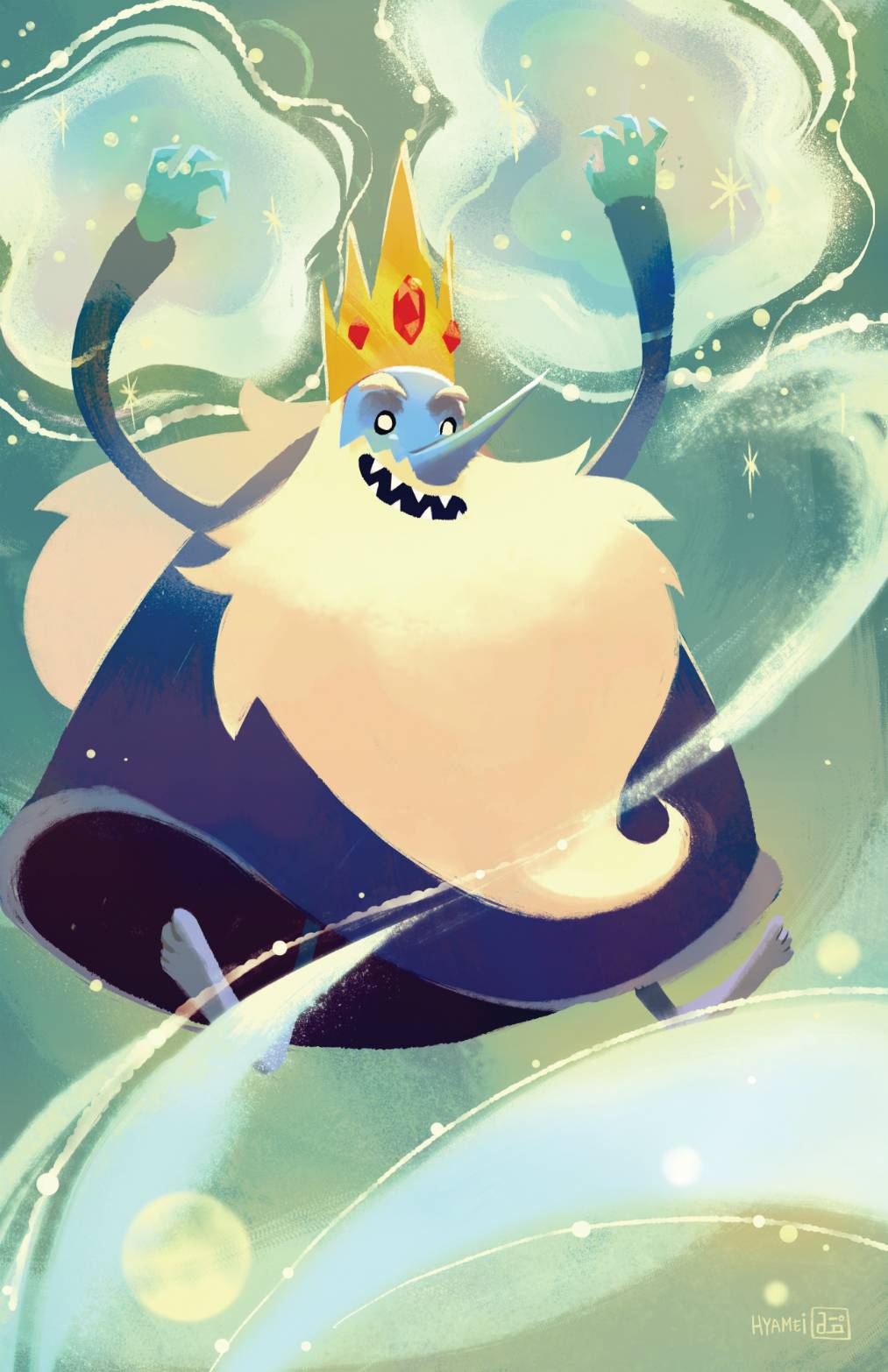 Nixel — hi this my anime version of ice king from