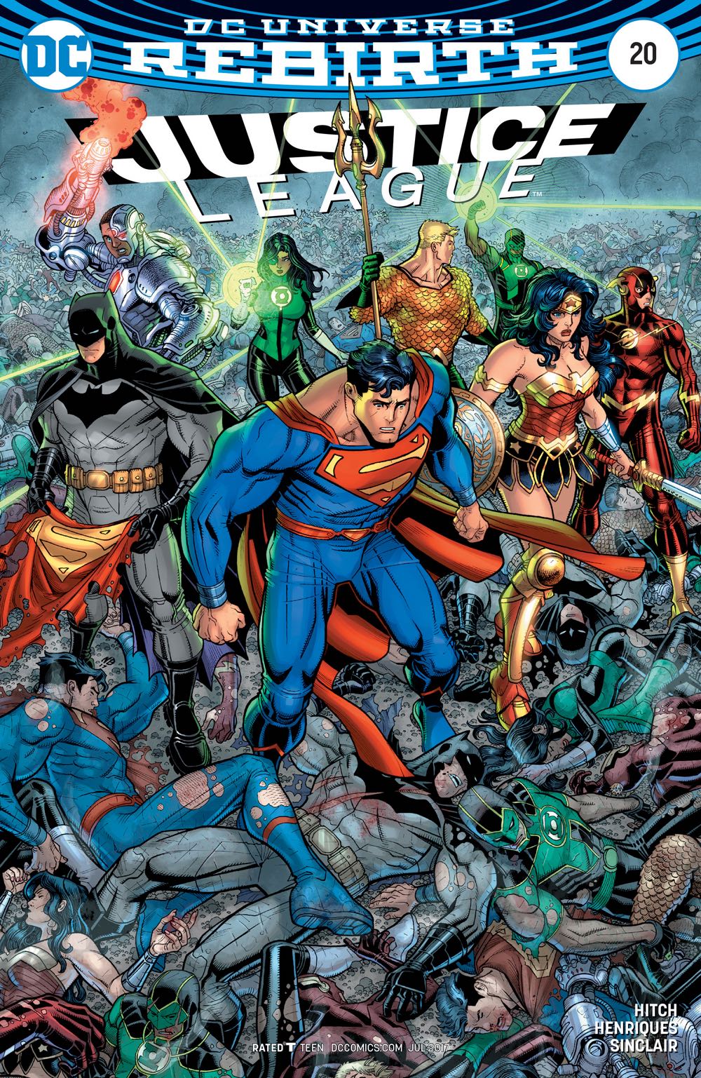 Justice League 20 Variant Cover Fresh Comics