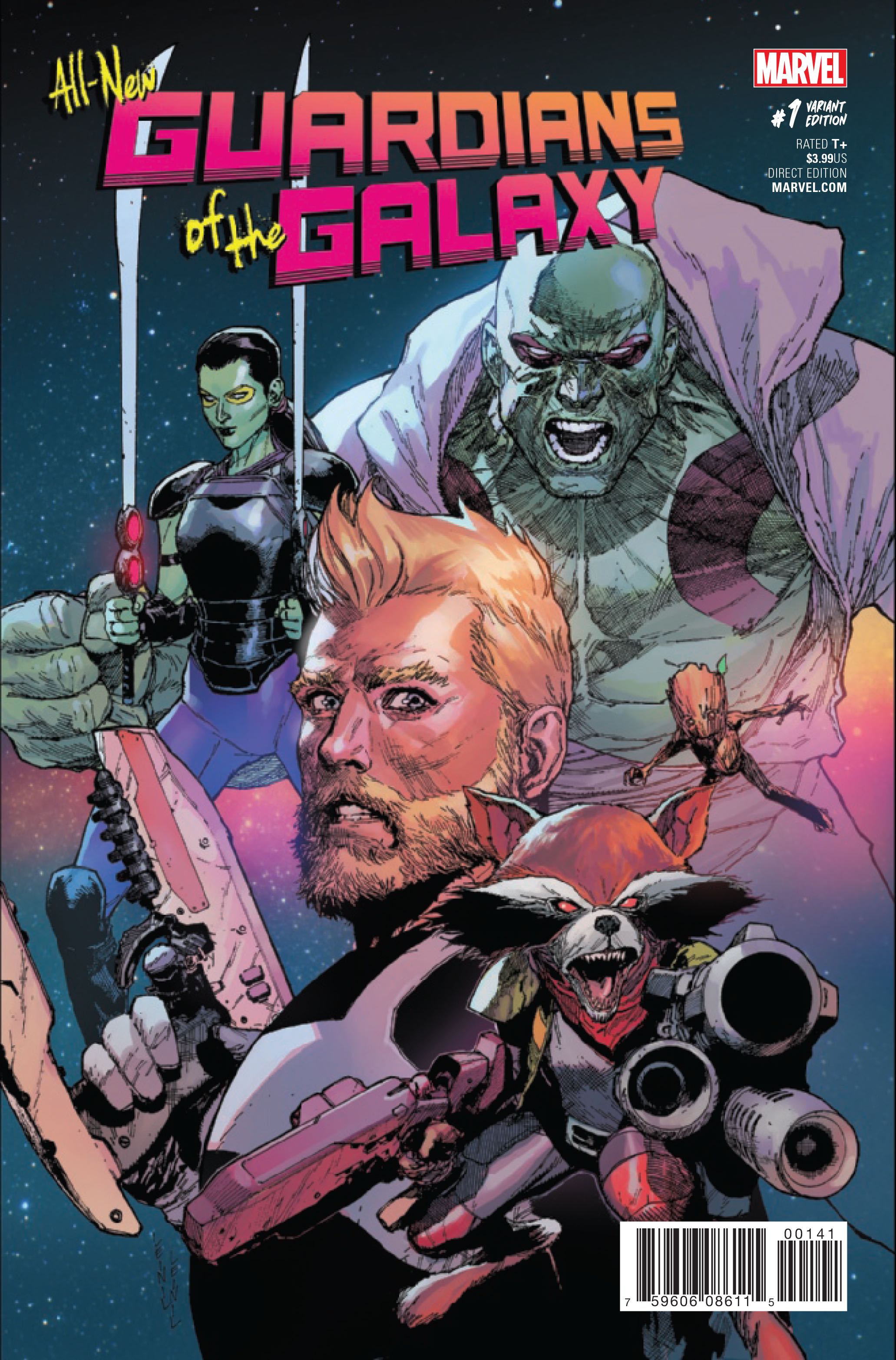All-New Guardians of the Galaxy #1 (Yu Cover) | Fresh Comics