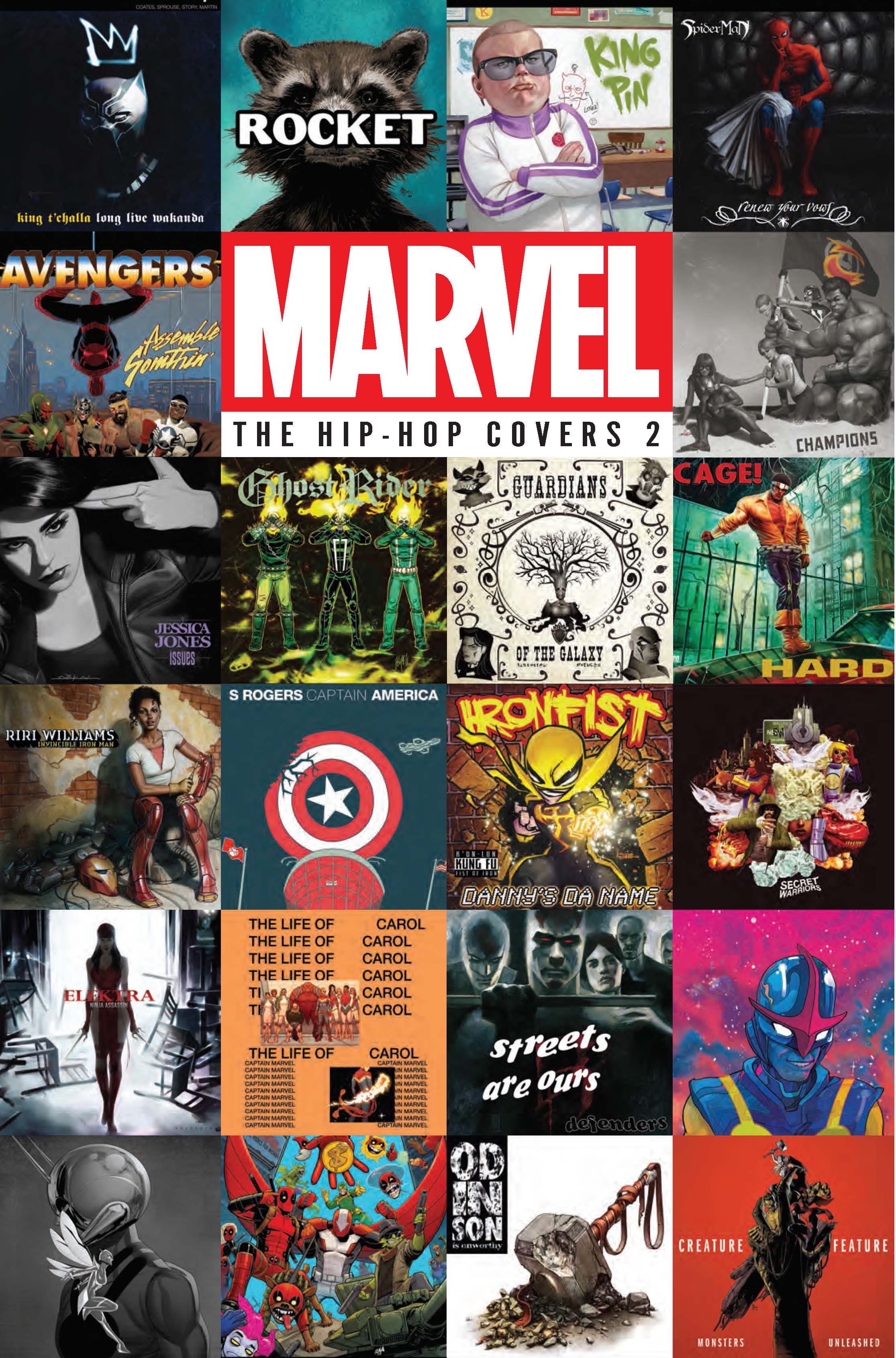 Marvel The Hip Hop Covers Vol. 2 Fresh Comics