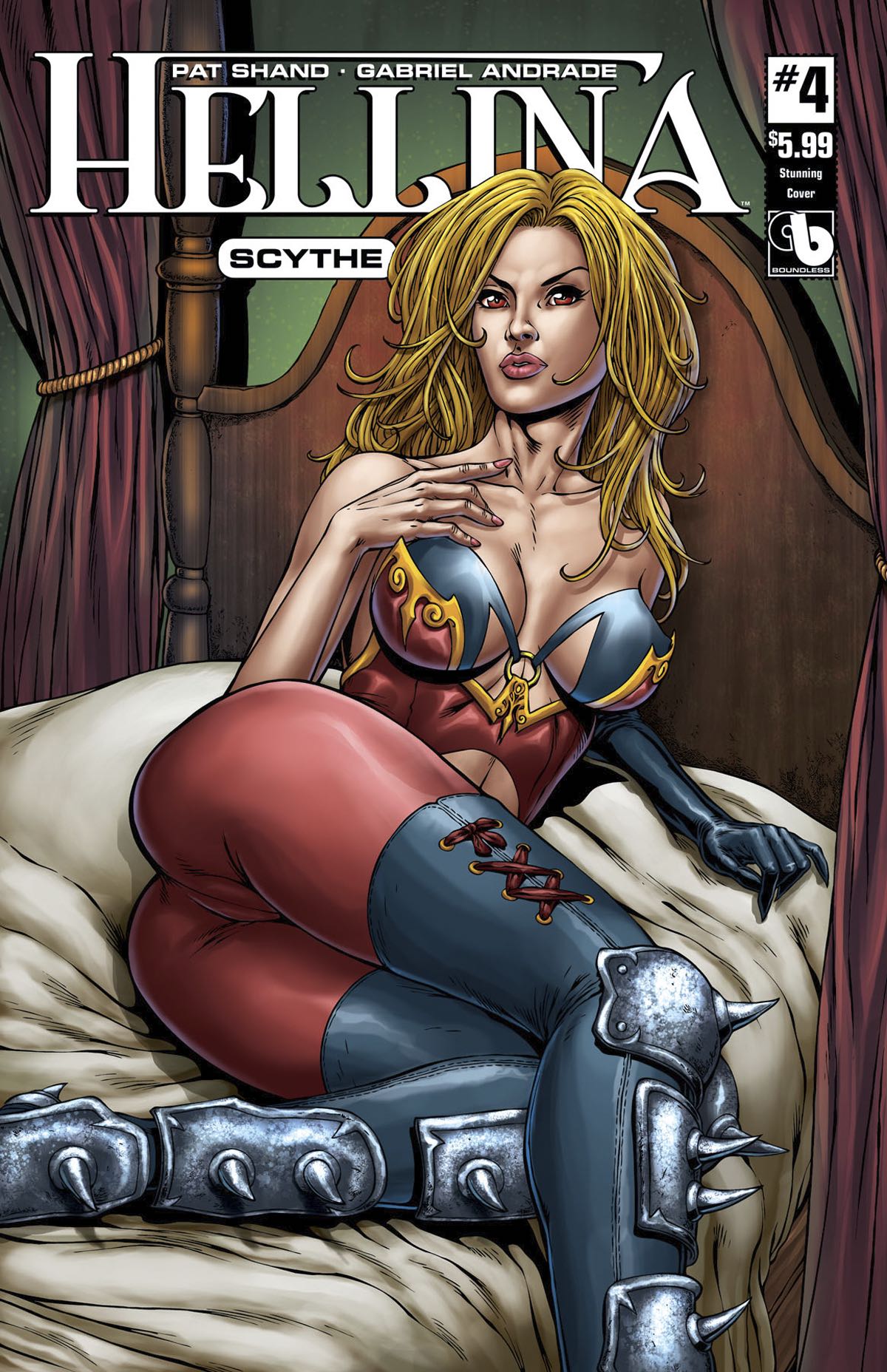 Hellina Scythe 4 Stunning Cover  Fresh Comics-9756