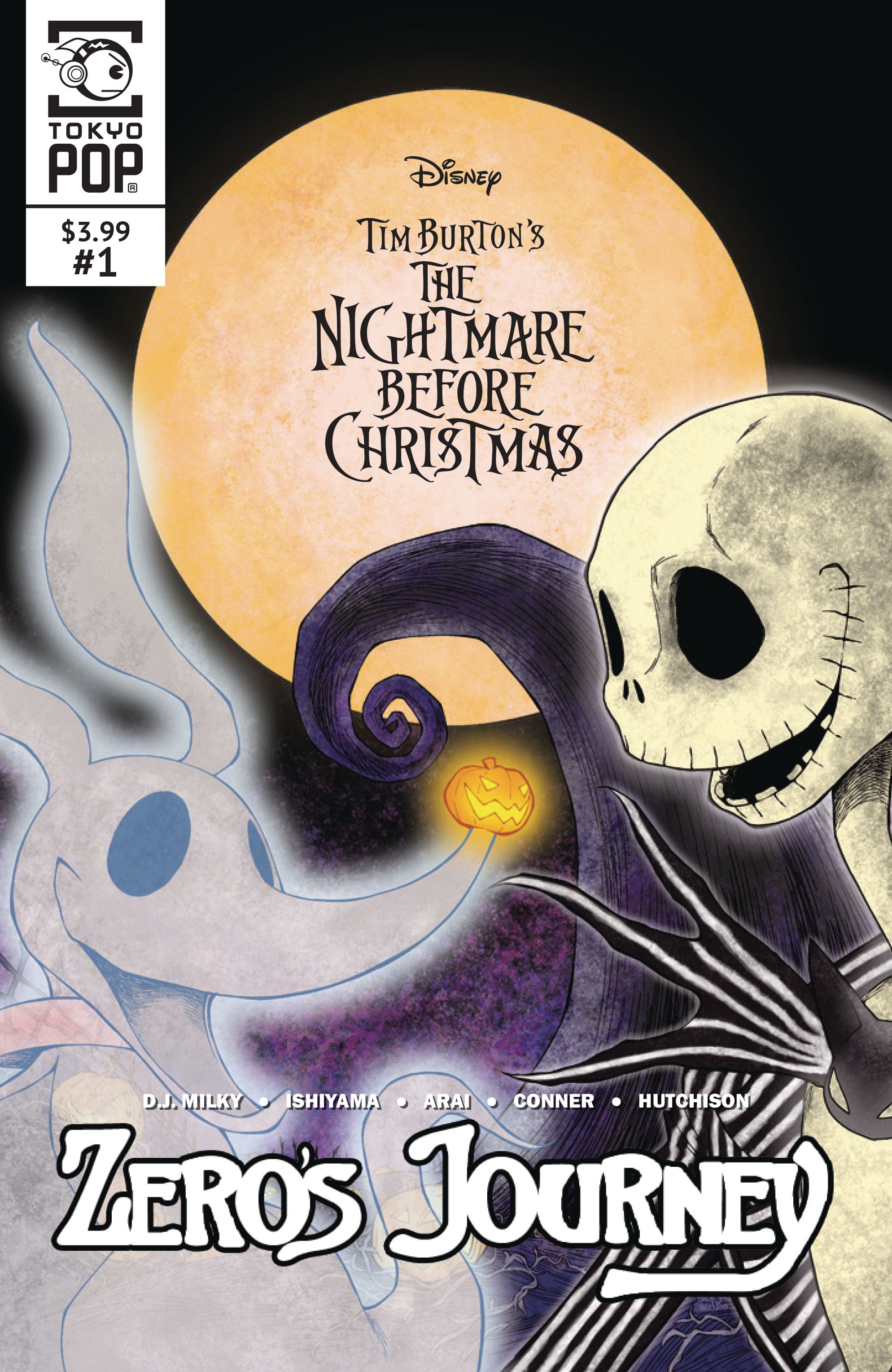 The Nightmare Before Christmas Zero's Journey 1 (Cover B) Fresh Comics