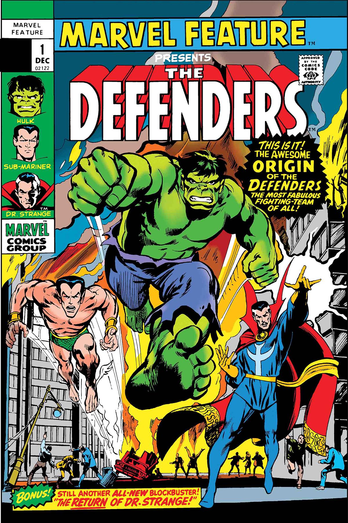 Marvel Feature Presents The Defenders 1 Facsimile Edition Fresh Comics