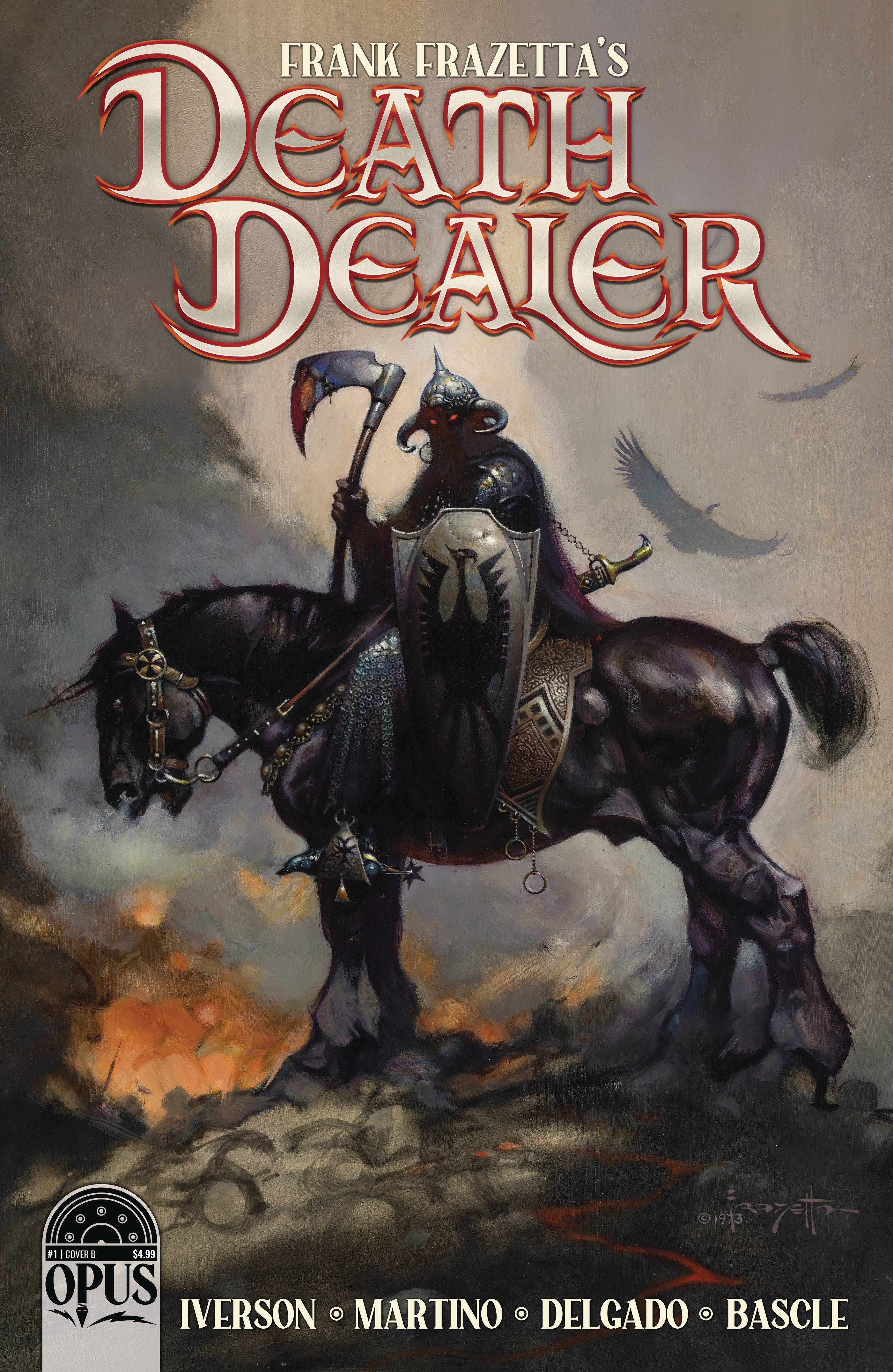 Death Dealer 1 Frazetta Cover Fresh Comics   MAR221763 