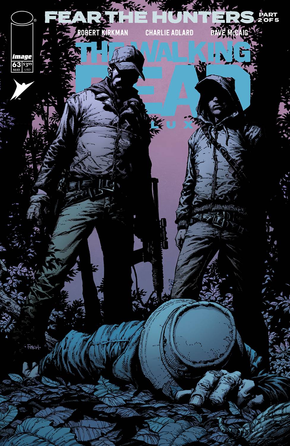 The Walking Dead Deluxe 63 Finch And Mccaig Cover Fresh Comics