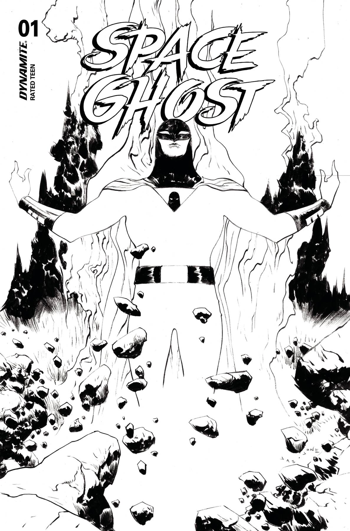 Space Ghost #1 (25 Copy Lee Line Art Cover) | Fresh Comics