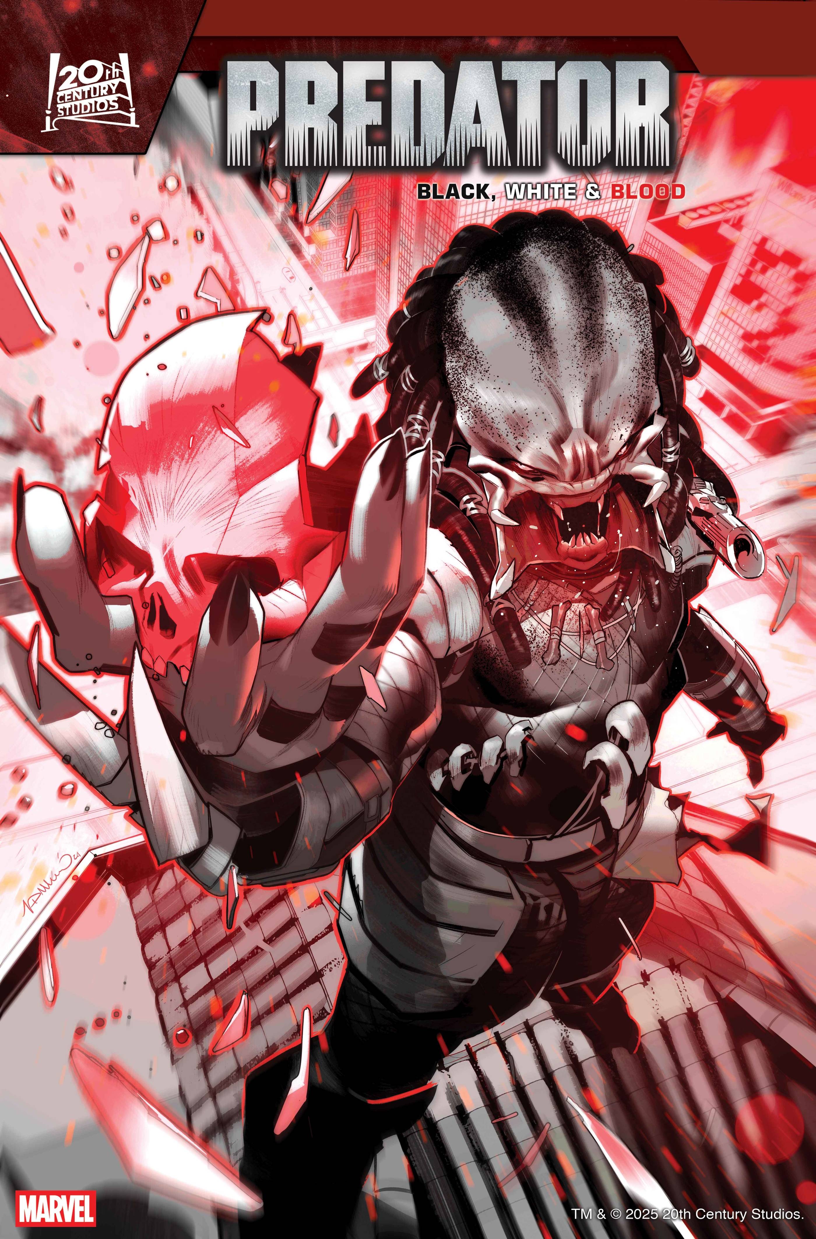 Predator Black White Blood 1 Fresh Comics