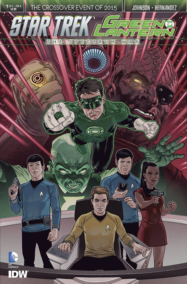 Star Trek Green Lantern 1 Rodriguez Cover Fresh Comics 