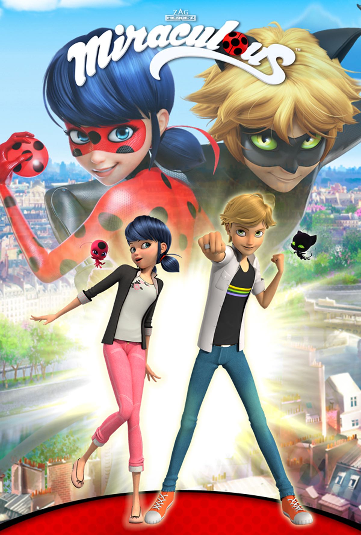 miraculous tales of ladybug and cat noir in new york