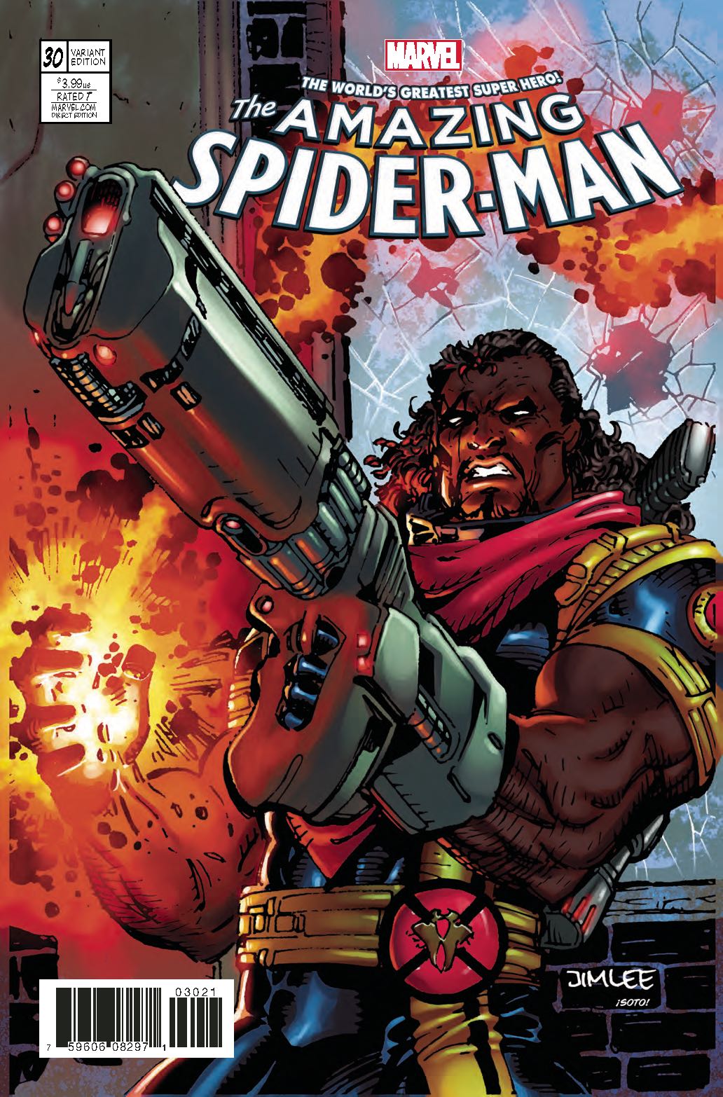 The Amazing SpiderMan 30 (XMen Card Cover) Fresh Comics