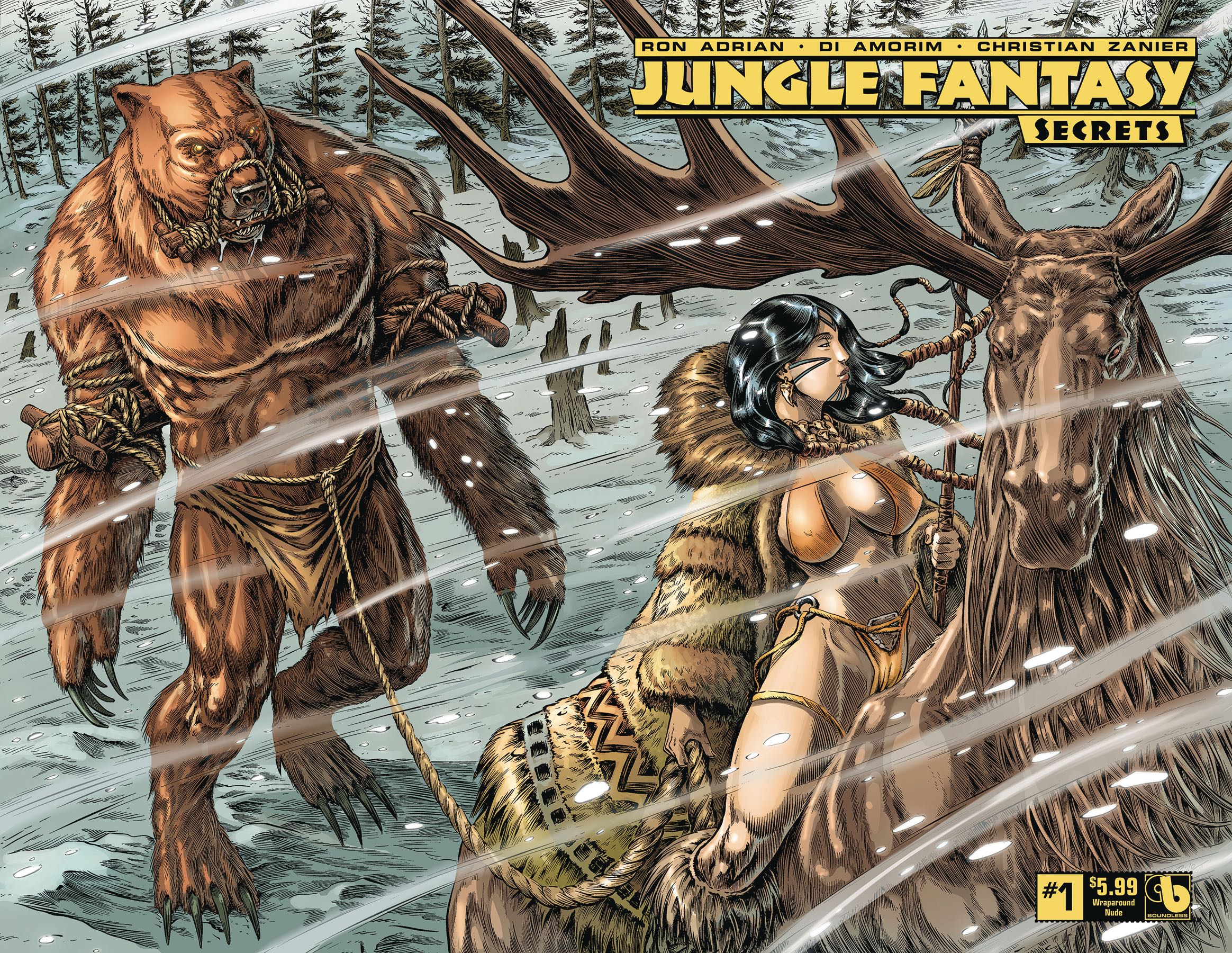 Jungle Fantasy: Secrets #1 (Wrap Cover) | Fresh Comics