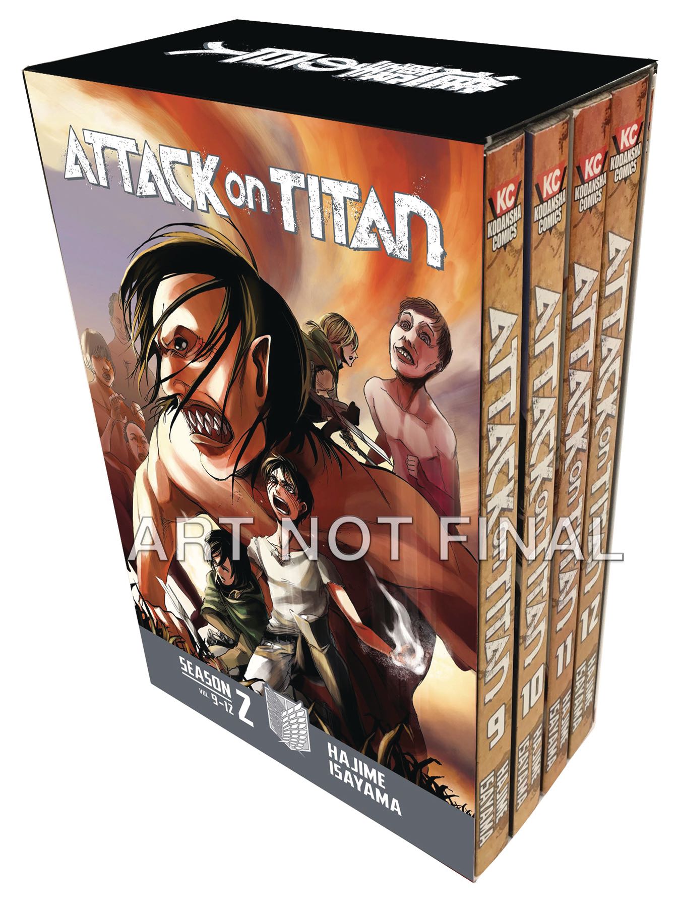 Attack on Titan, Season Two Vol. 1 (Box Set) | Fresh Comics