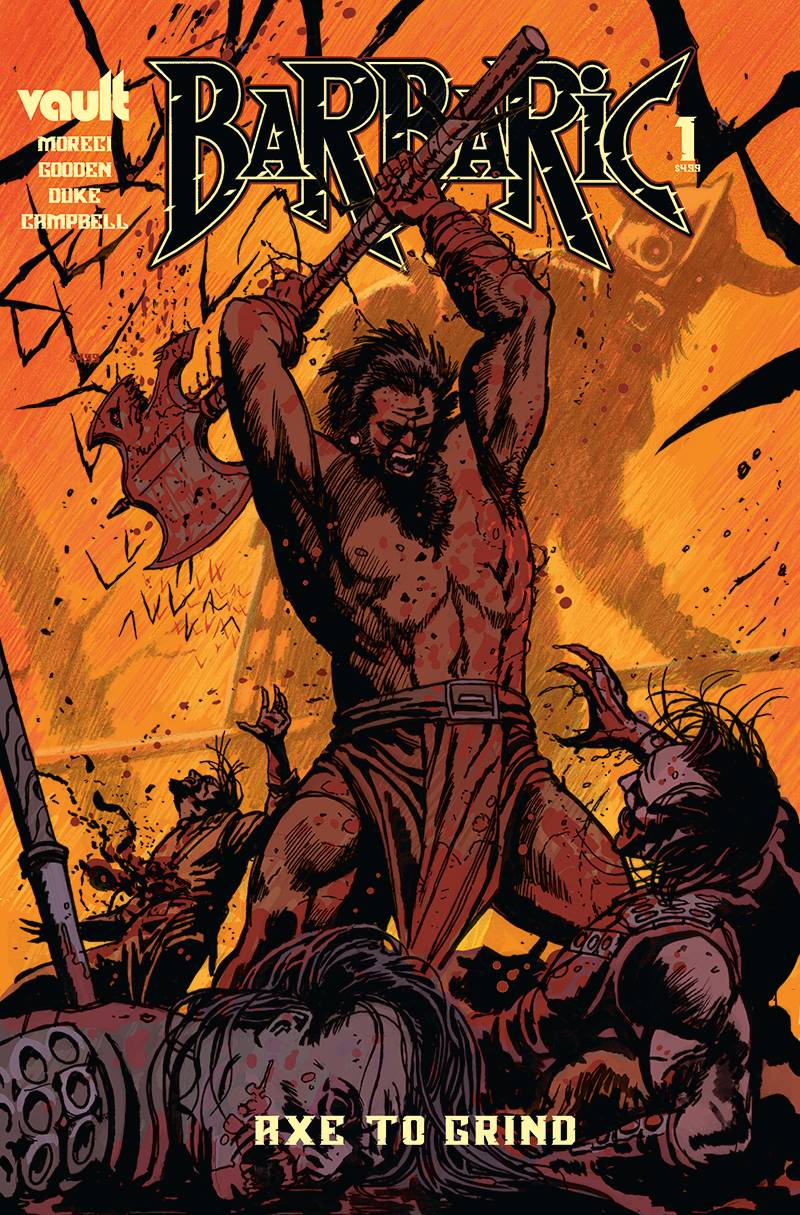 Barbaric Axe To Grind Copy Cover Fresh Comics